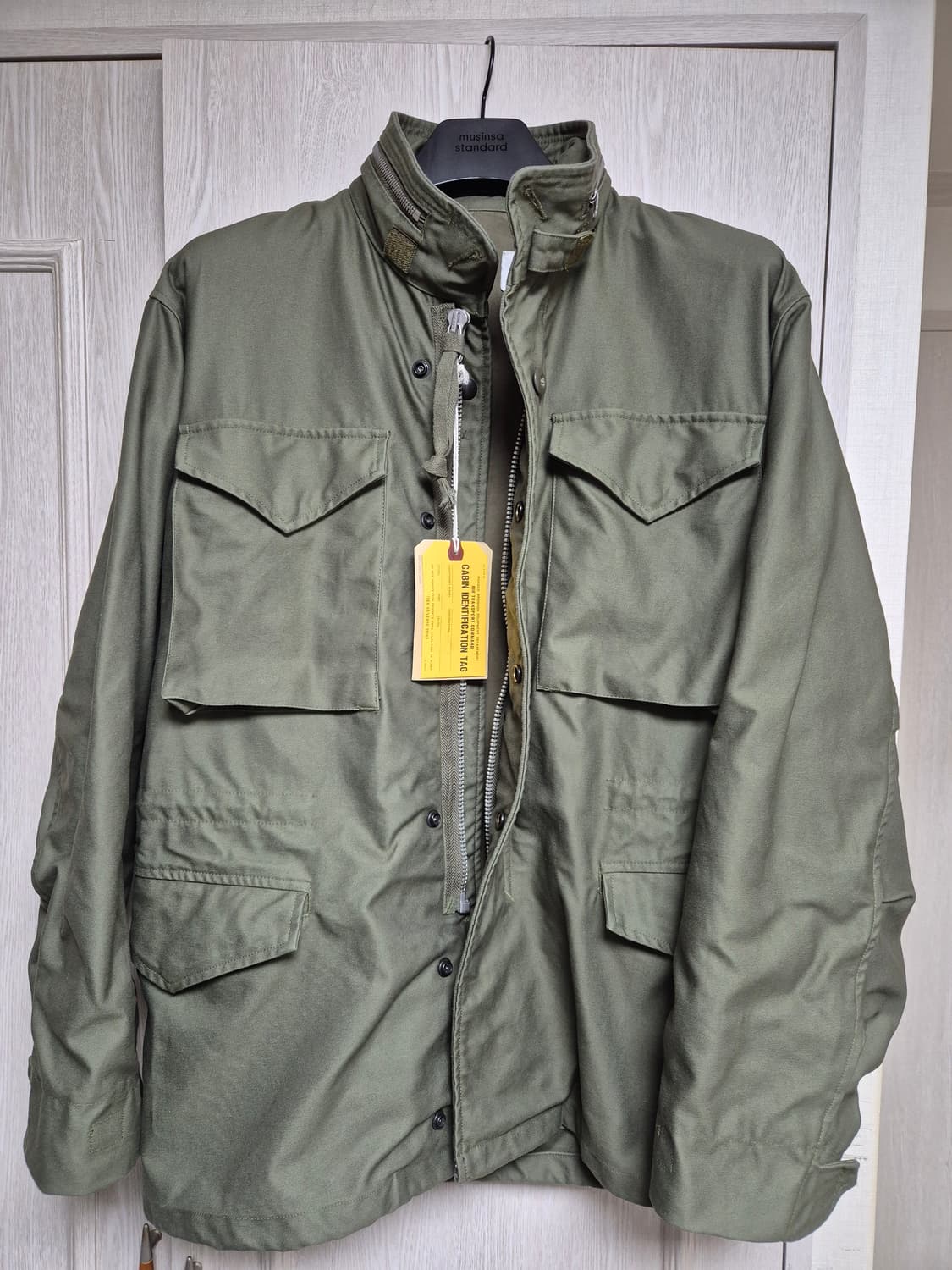 [ 택달린 새제품 ]브론슨 m65 1세대 필드자켓 M 상품이미지1