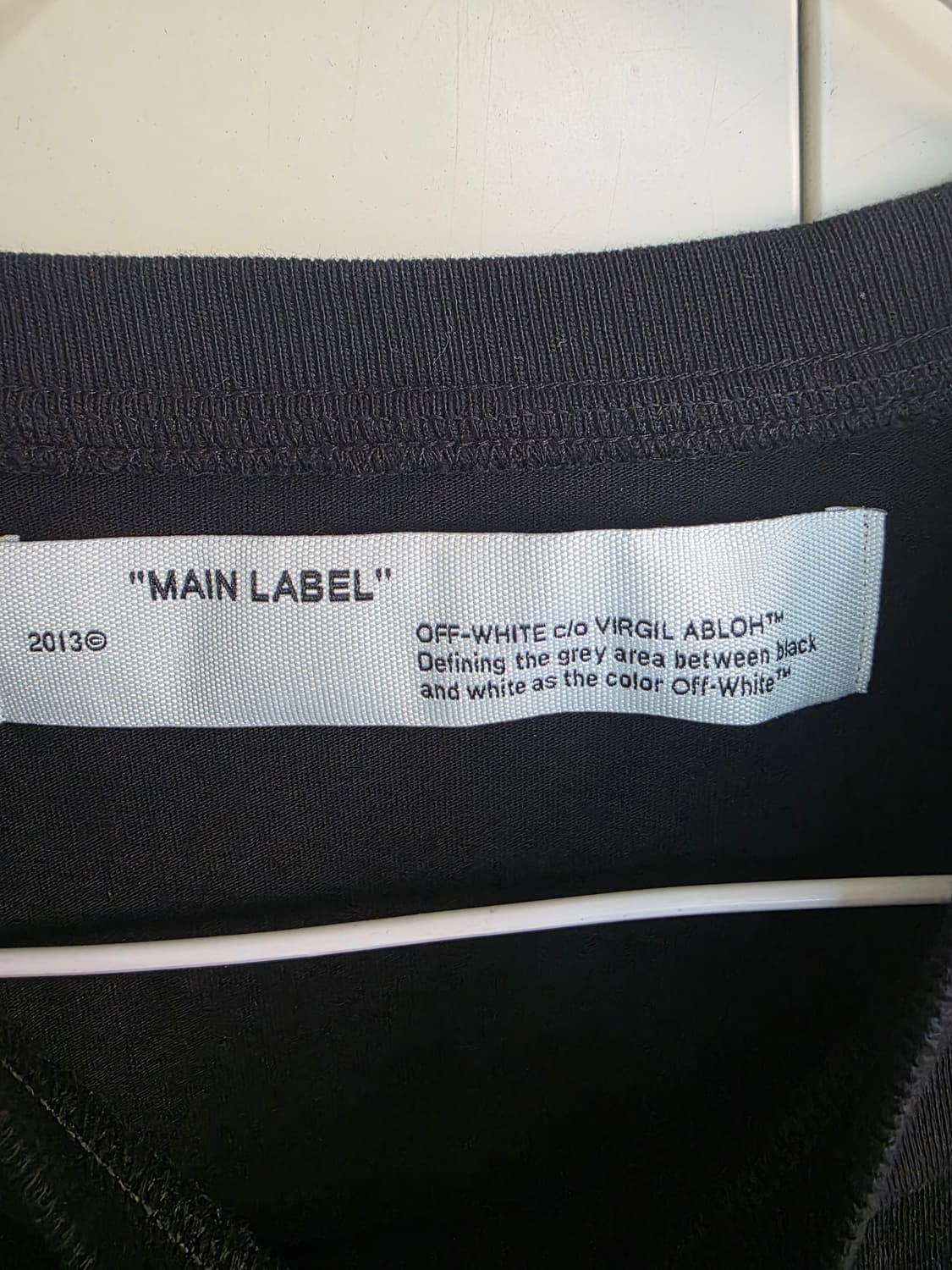 Off-White 블랙 화살표 프린팅 티셔츠 XL 상품이미지3