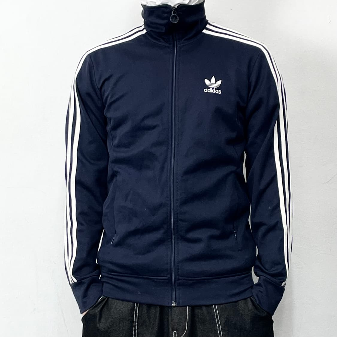 아디다스 네이비 삼선 유로파 트랙탑 져지자켓 상품이미지1