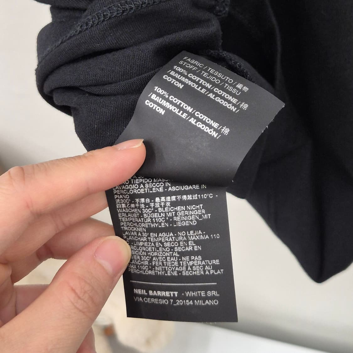 닐바렛 허큘리스 인 리플렉션 프린트 반팔티 슬림M 상품이미지5