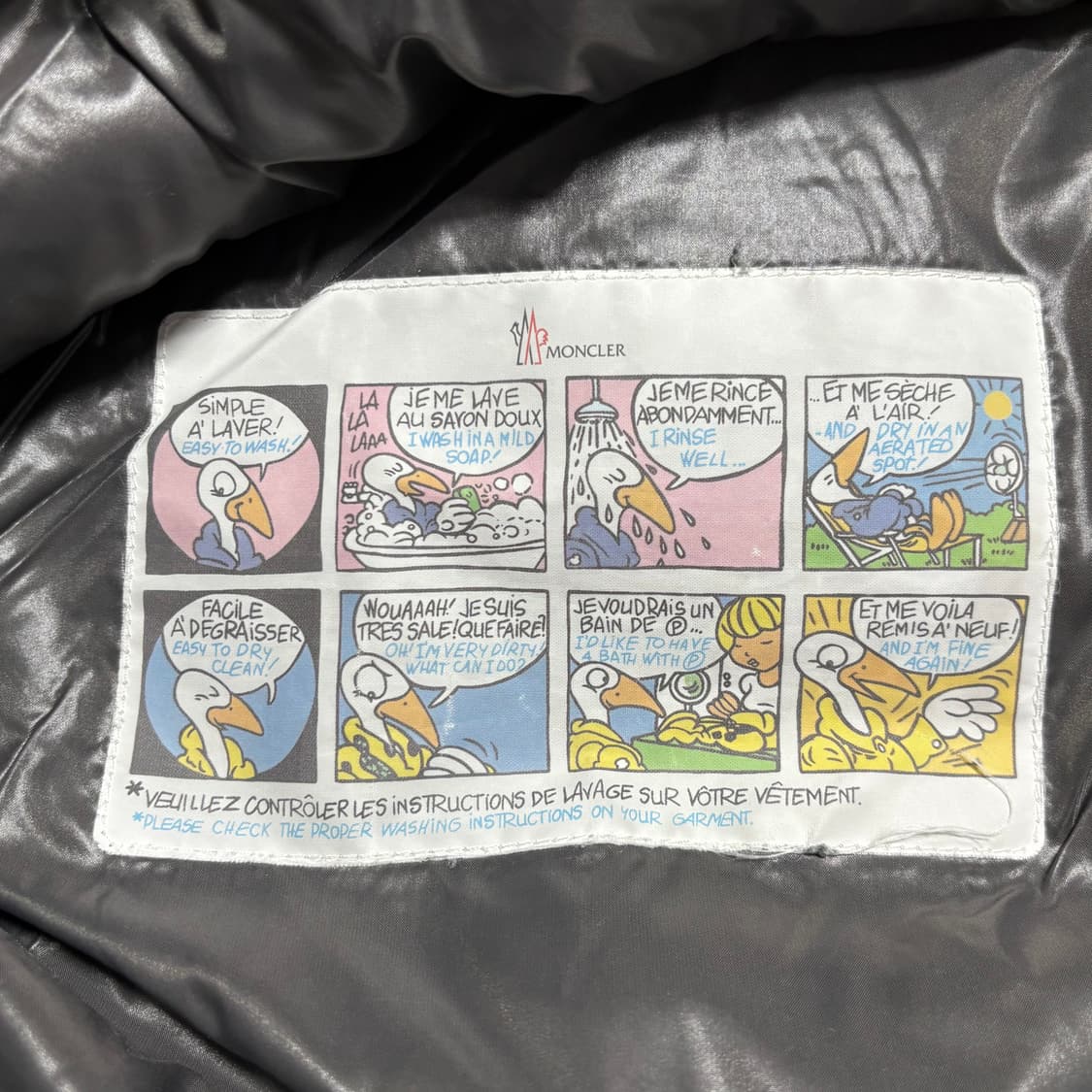 6 몽클레어 마야 블랙 유광 다운 패딩 상품이미지7