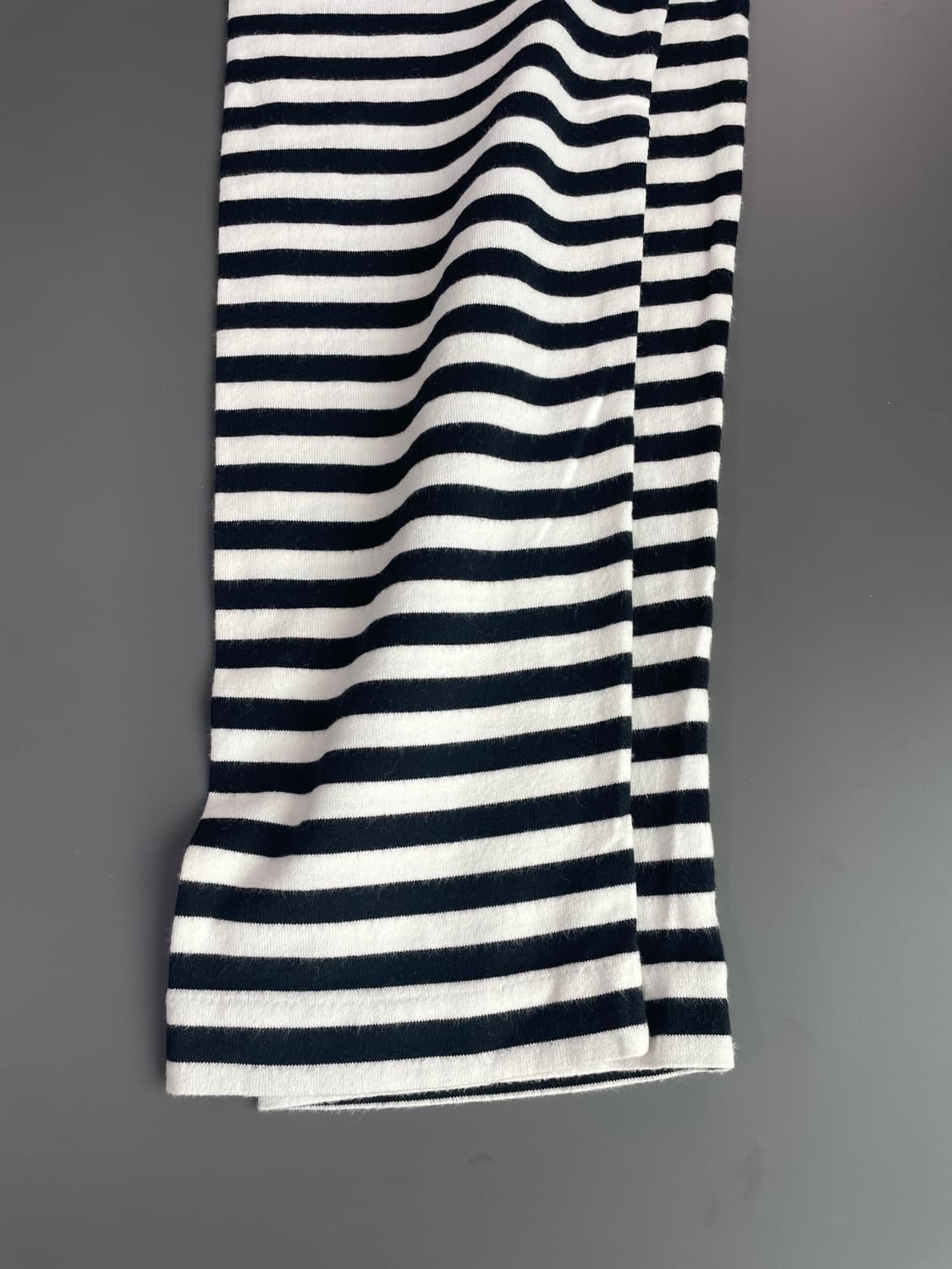 [XL] 꼼데가르송 스트라이프 레드와펜 긴팔 티셔츠 상품이미지5