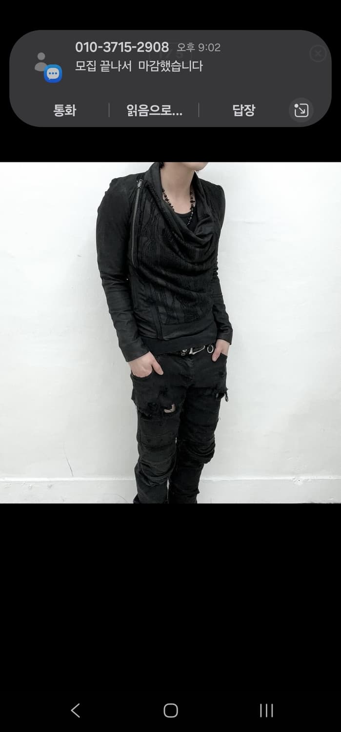 Helmut lang drape asymmetry jacket 상품이미지1