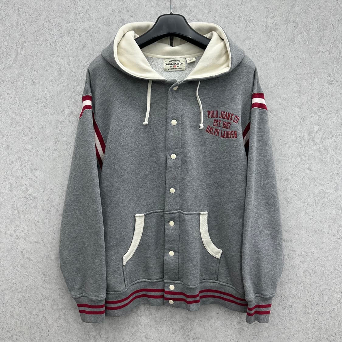 105 폴로 랄프로렌 남자 베이스볼 후드 자켓 상품이미지1