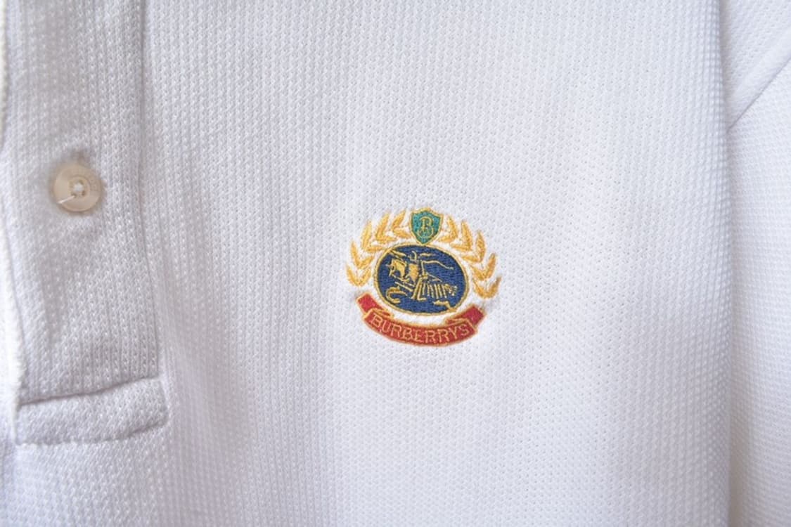 90S 버버리 와플 PK 셔츠 M M0195 상품이미지7