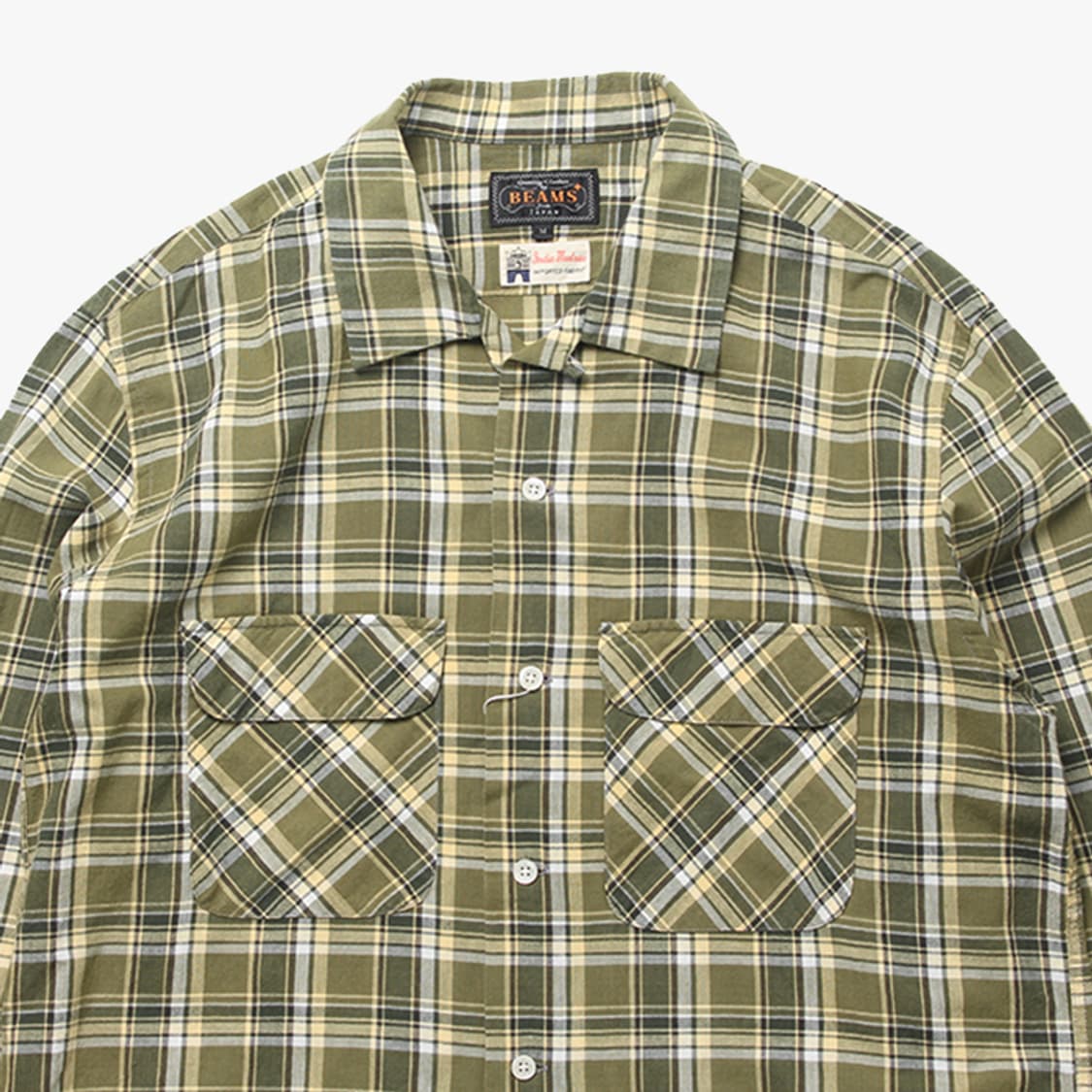  BEAMS "Green Check Shirts" 상품이미지2
