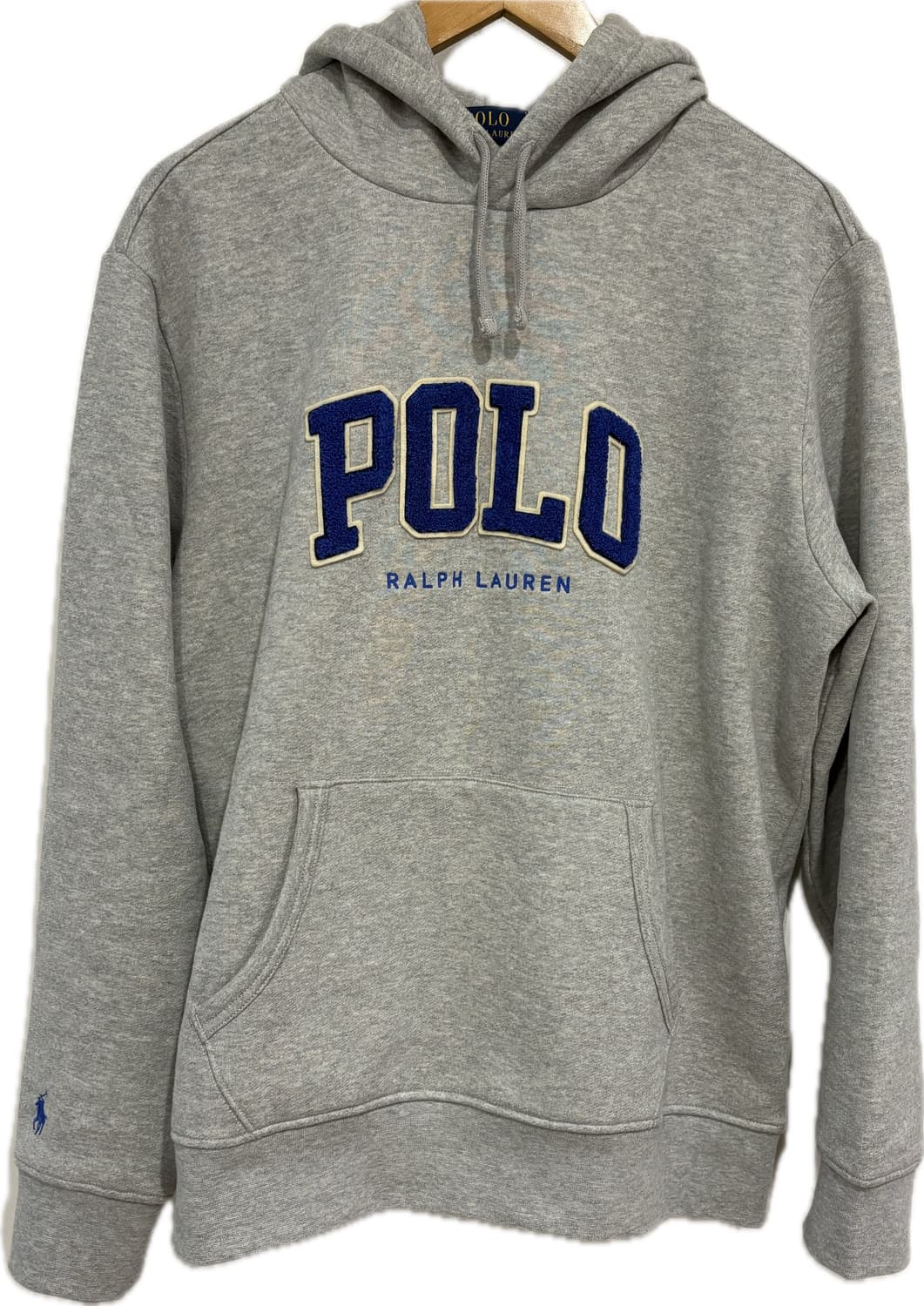 폴로 랄프로렌 아플리케 플리스 후드티 L 상품이미지1