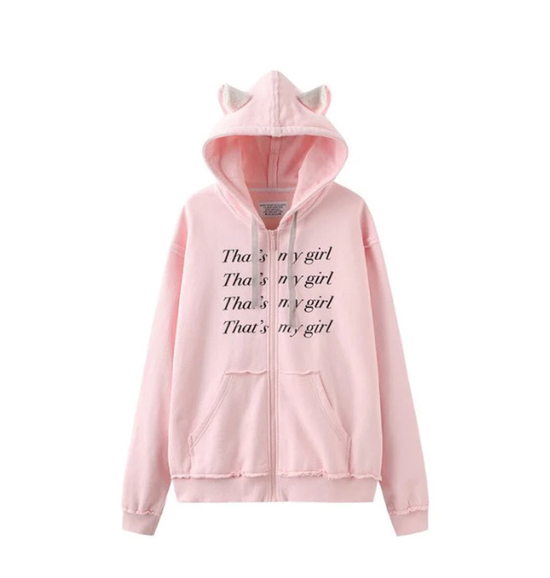 뉴진스 혜인 다니엘 착용 Eat me Plz 잇미플리즈 후드집업 판매 상품이미지2