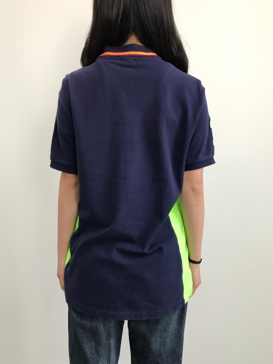 Polo Big Pony Neon Panel Polo Shirt 상품이미지4