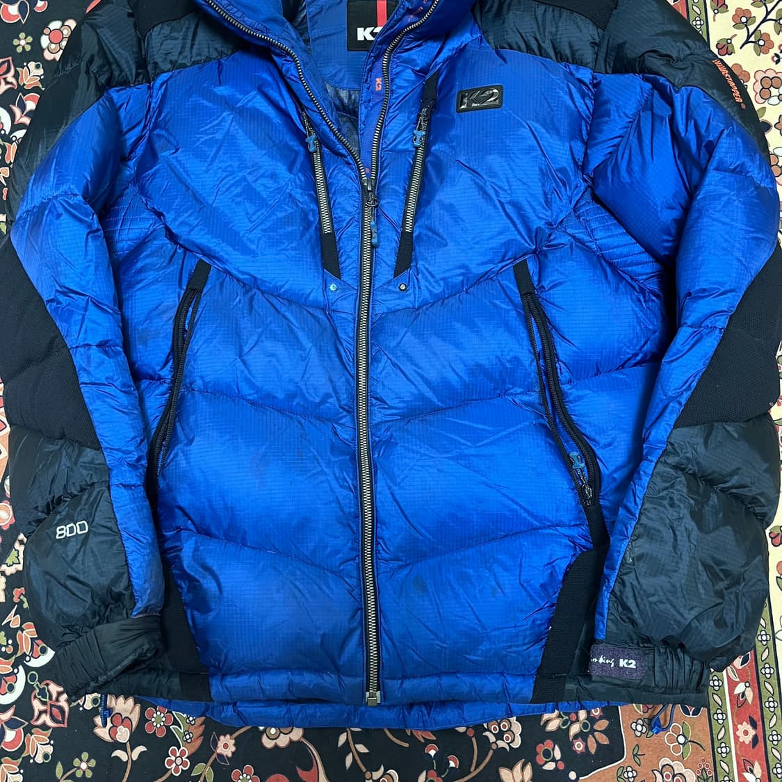 K2 윈드스토퍼 800 구스다운 헤비 패딩 M/95 상품이미지3