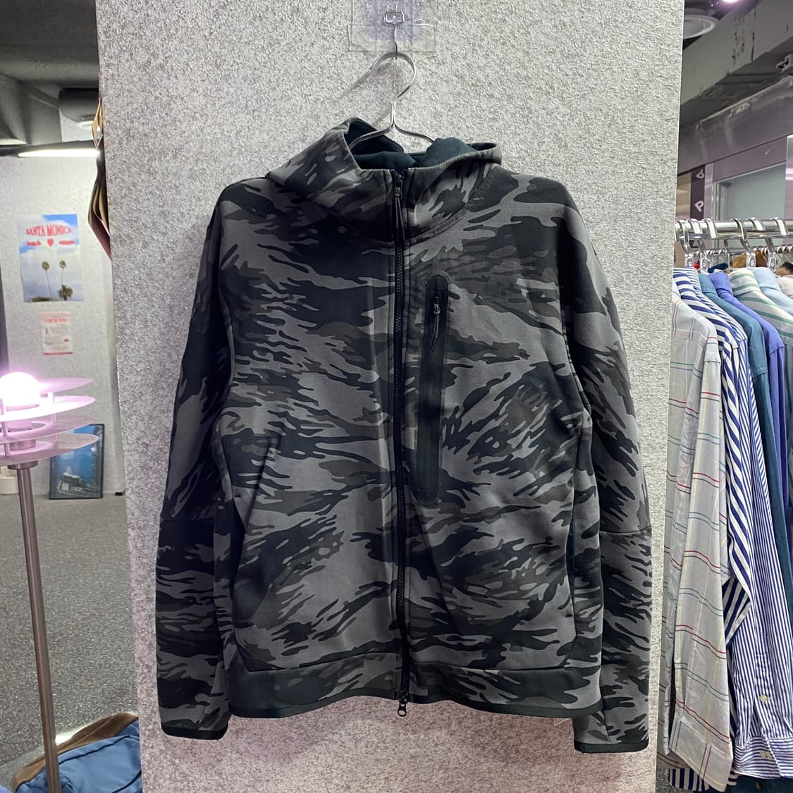 나이키 테크팩 카모 후드집업 B4667 상품이미지2