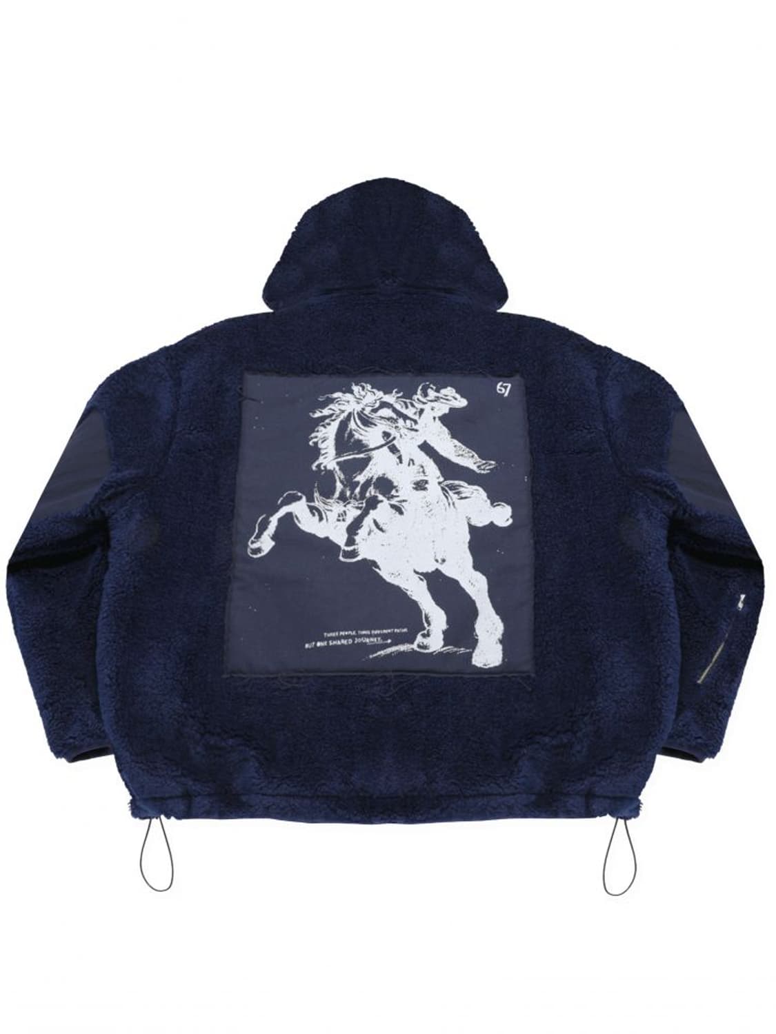 MJD X WAS MW 셔링 후디드 자켓 상품이미지1