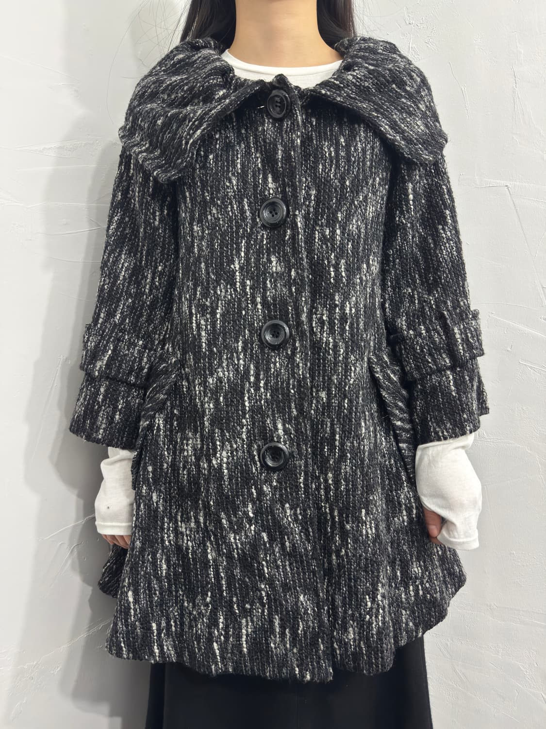 button design coat 상품이미지1