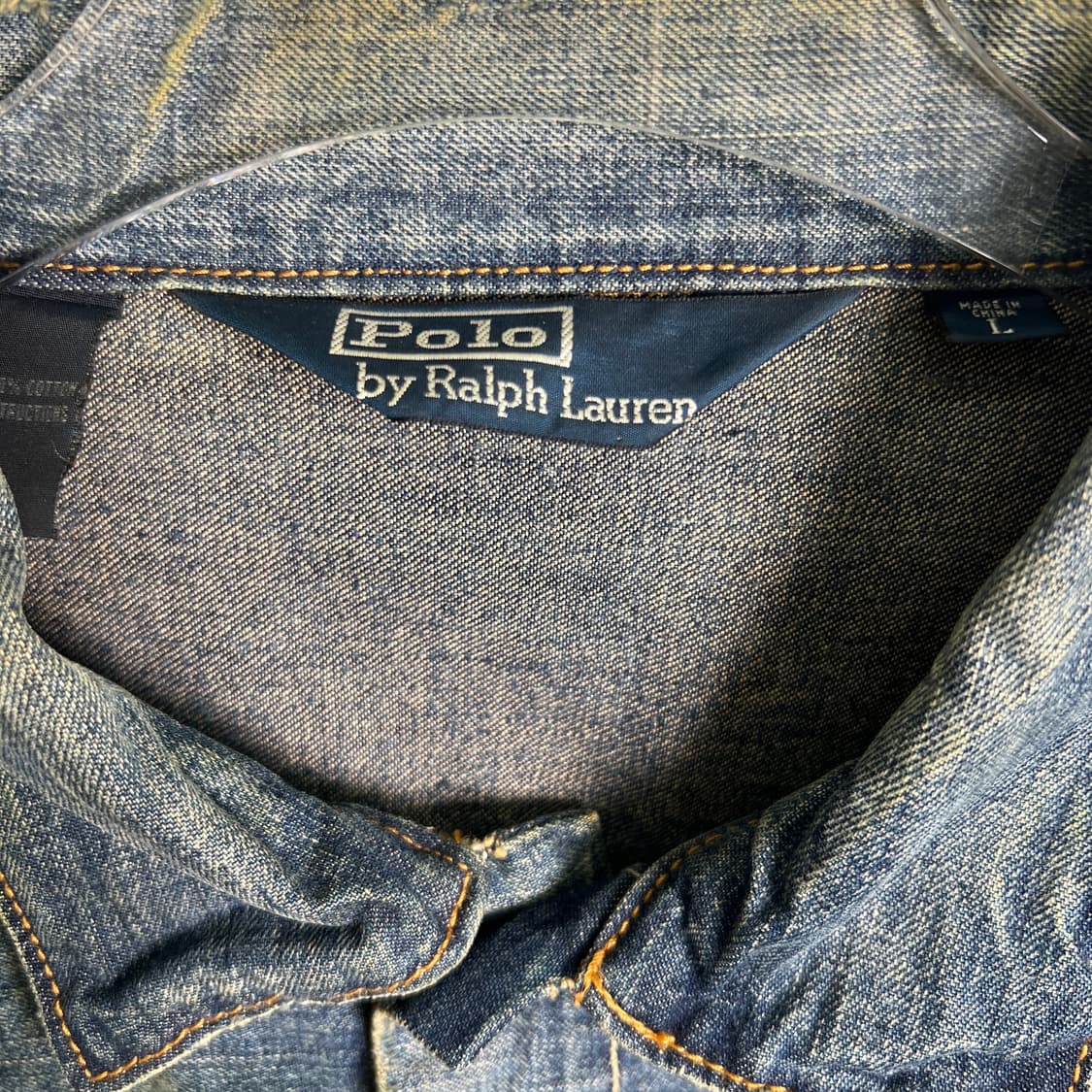 폴로 랄프로렌 데님 트러커 자켓 L 상품이미지3