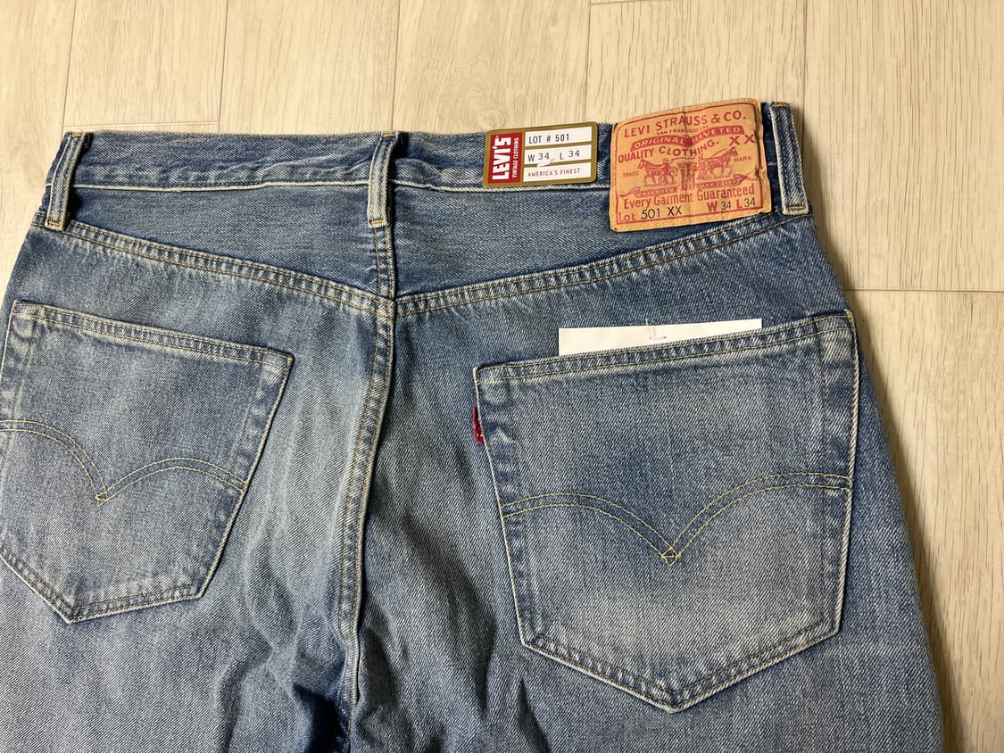 리바이스빈티지클로딩 LVC55501-0058 런어웨이 34X34 새제품 상품이미지5