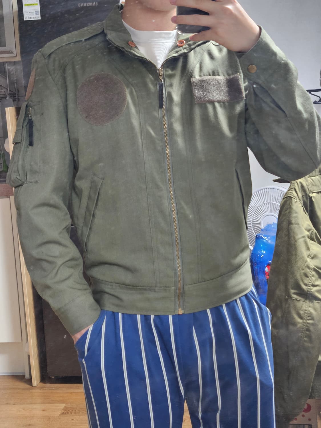 대한민국 공군 파일럿 구형 난연 자켓 상품이미지10