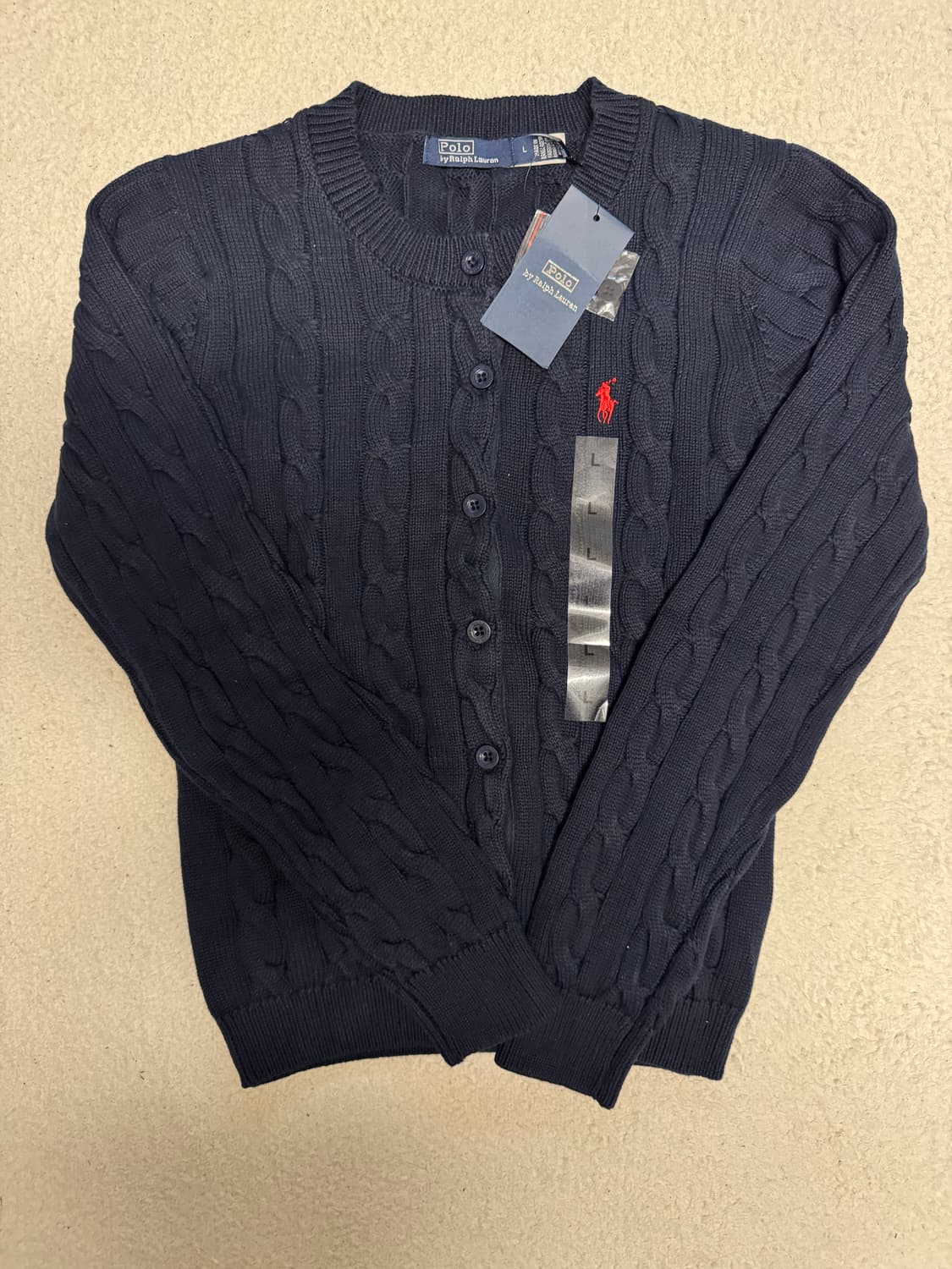 폴로 가디건 상품이미지1