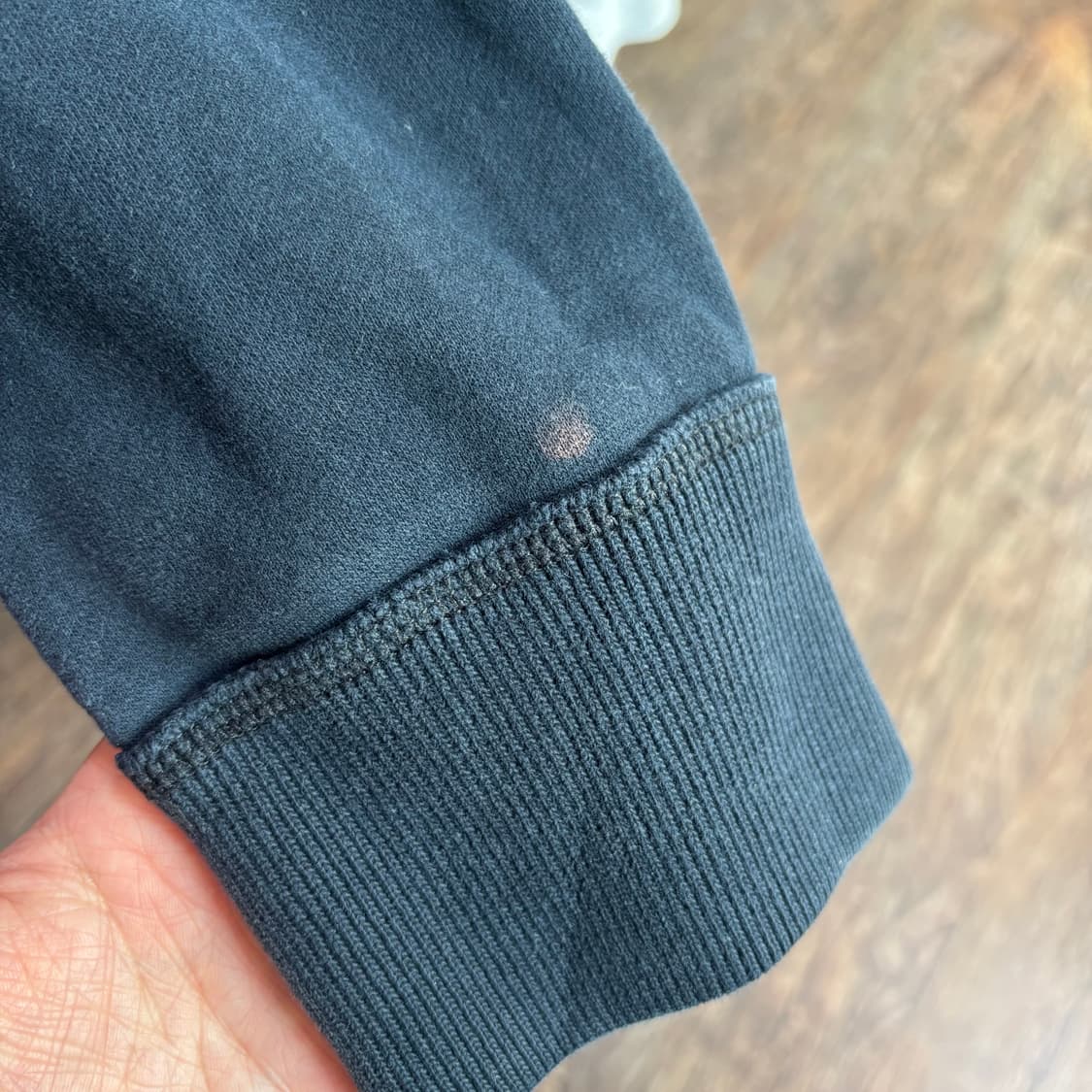 아베크롬비 카라 반집업 맨투맨 네이비 상품이미지5