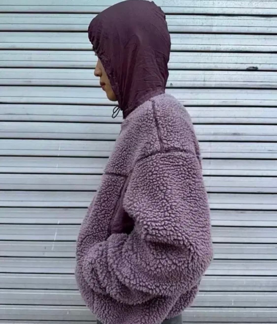 [M, 100-105] EE 누마레 후리스 플리스자켓 퍼플 상품이미지2