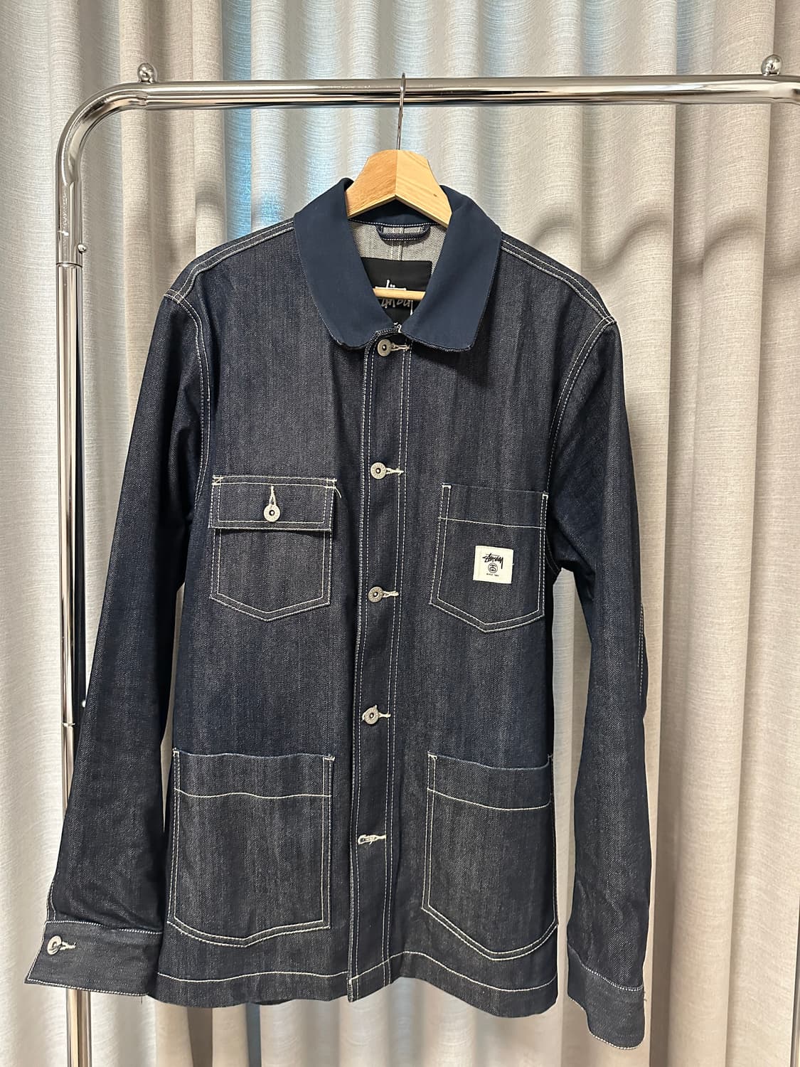스투시 데님 워크자켓 L사이즈 상품이미지1