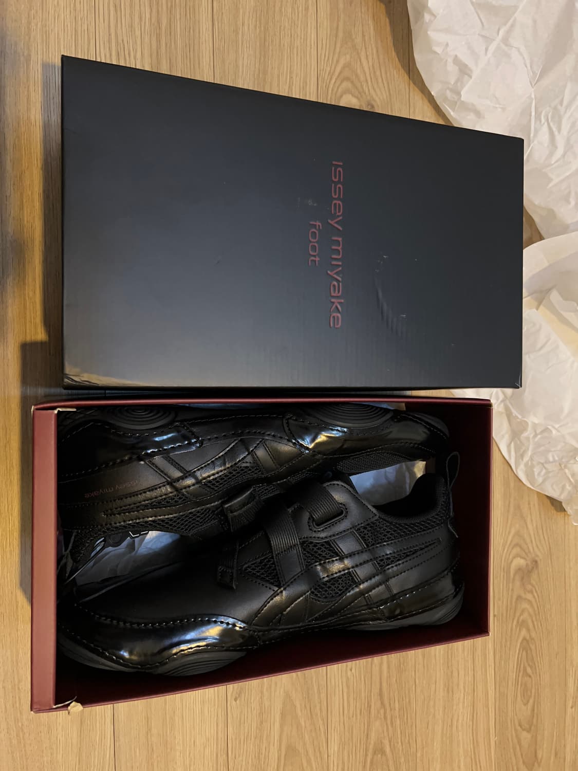 아식스X이세이미야케 하이퍼 테이핑 블랙 290 상품이미지2