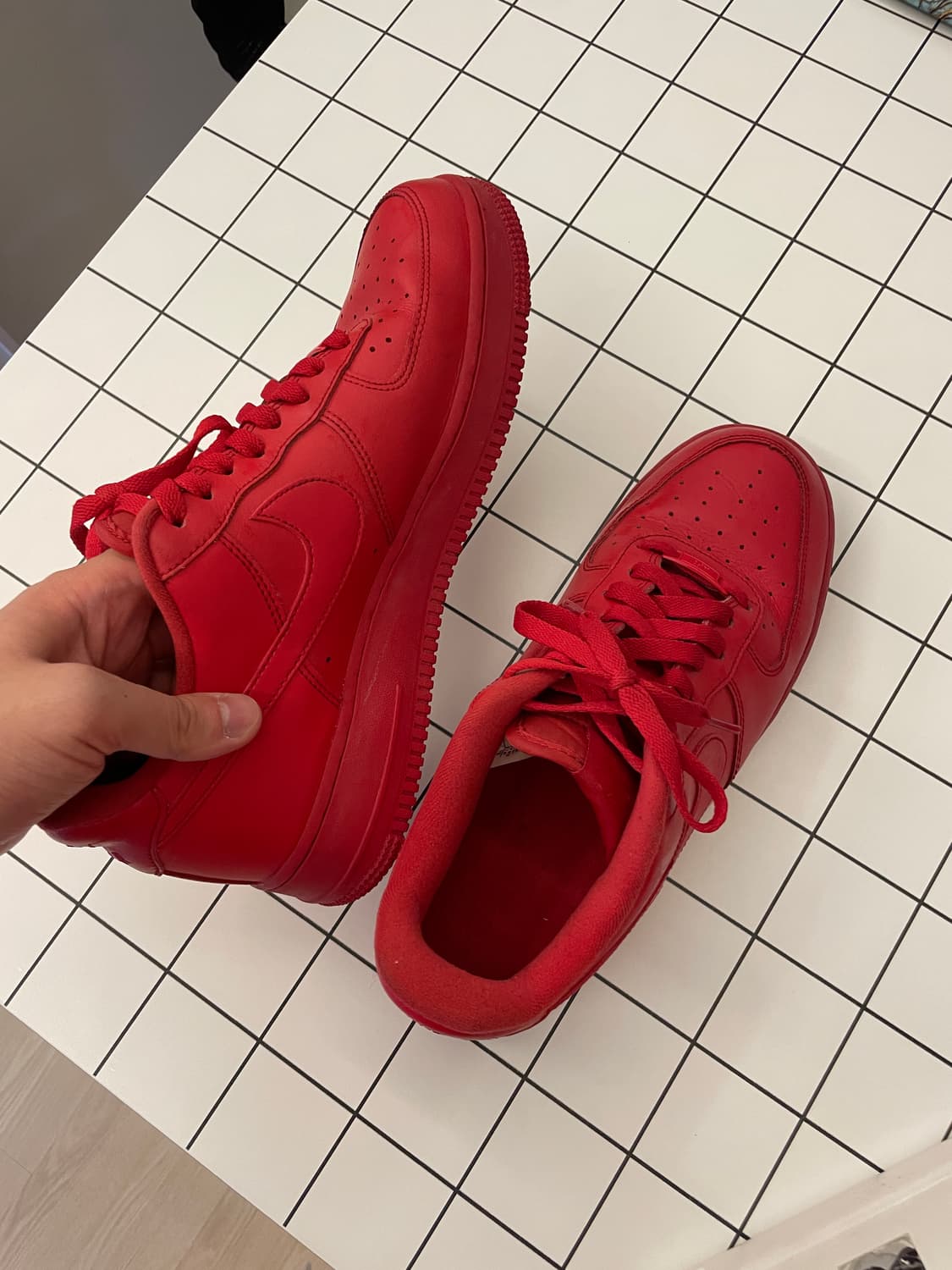 나이키 에어포스 트리플 레드 265 상품이미지3