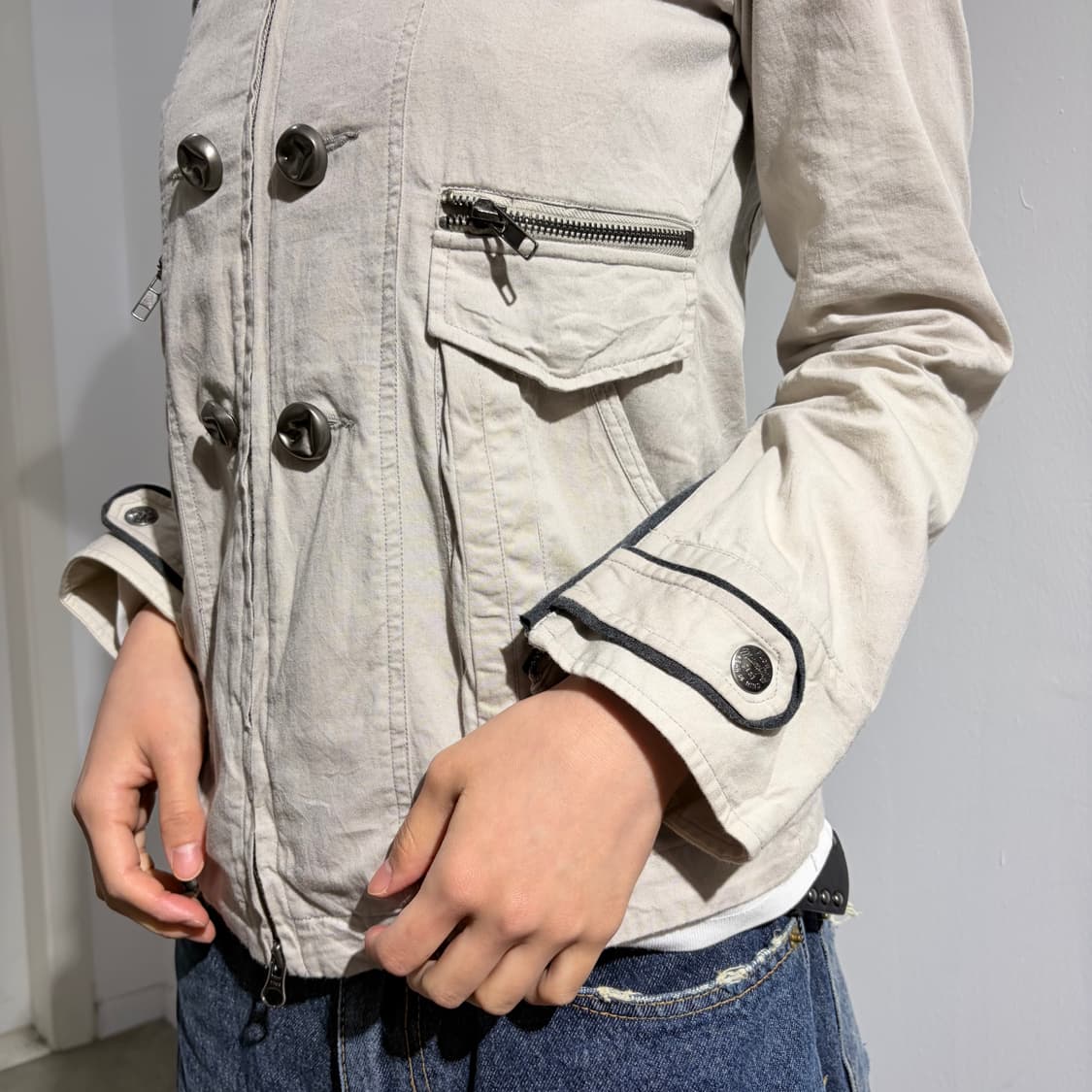 Maison Gilfy 멀티 버튼 자켓 상품이미지3