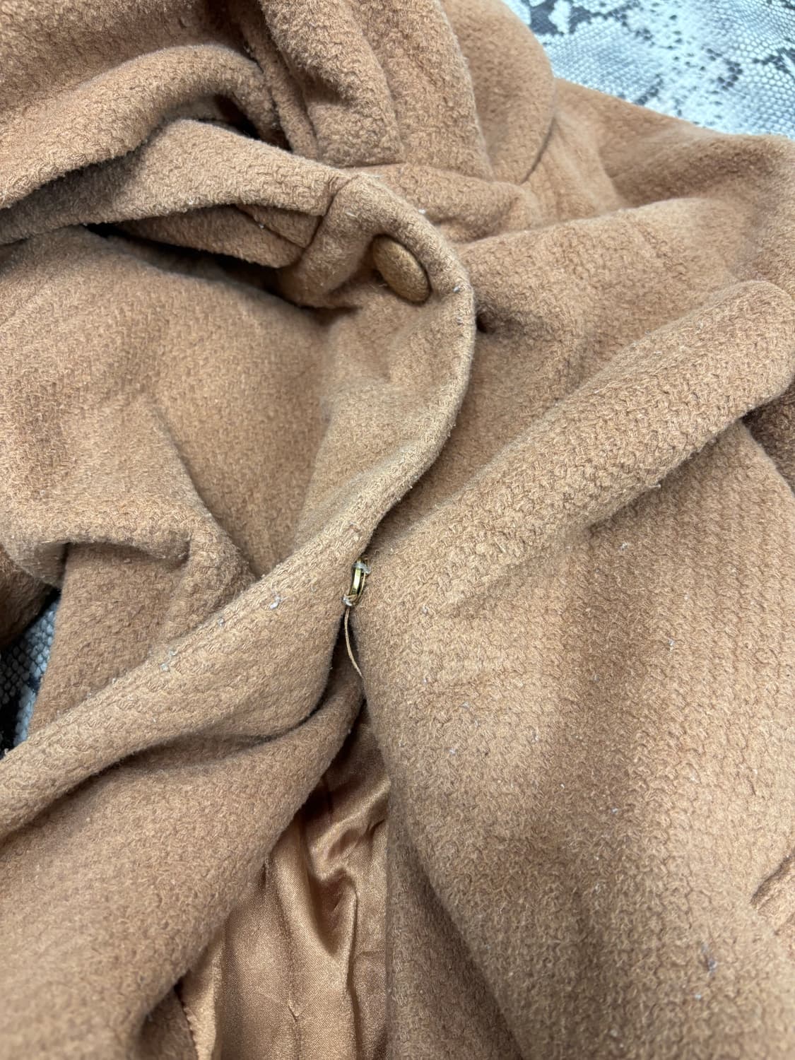 Mori Girl Mood Over-Hoodie Beige Coat 상품이미지9