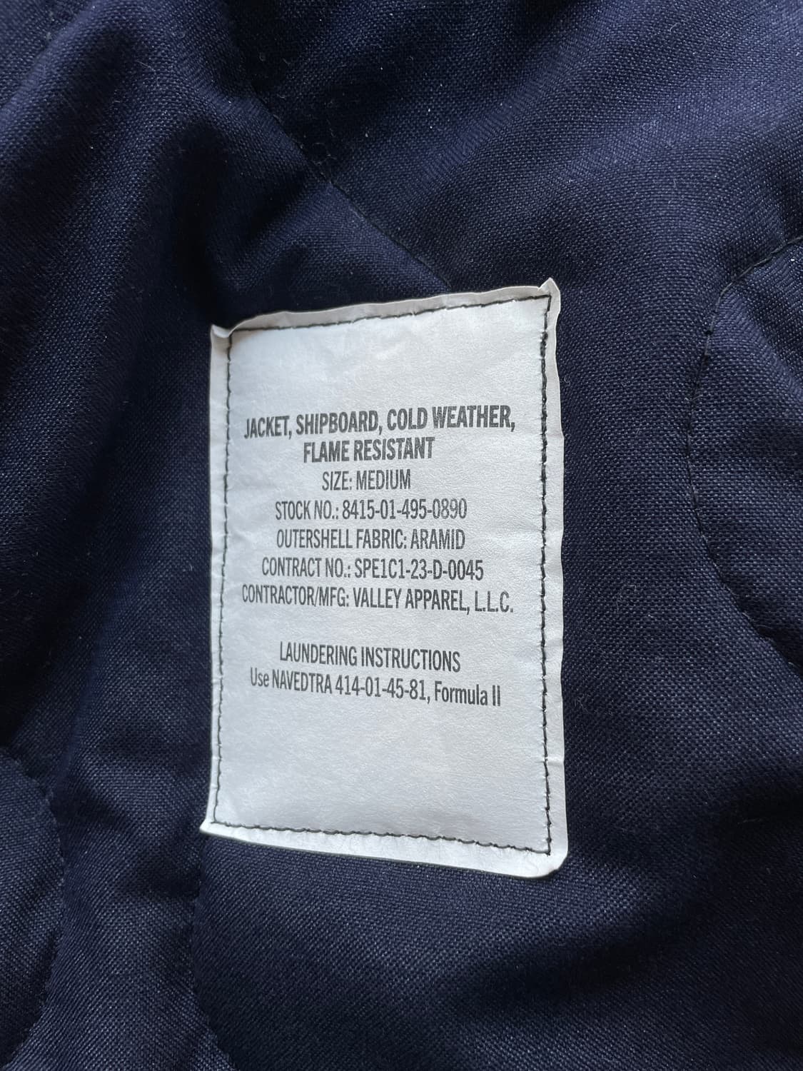 USN 쉽보드 자켓 미 해군 덱자켓 상품이미지5