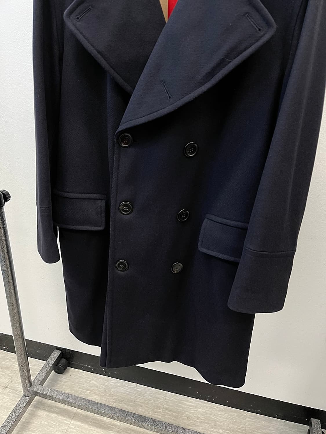 105) 버버리 런던 더블블레스티드 울코트  상품이미지3