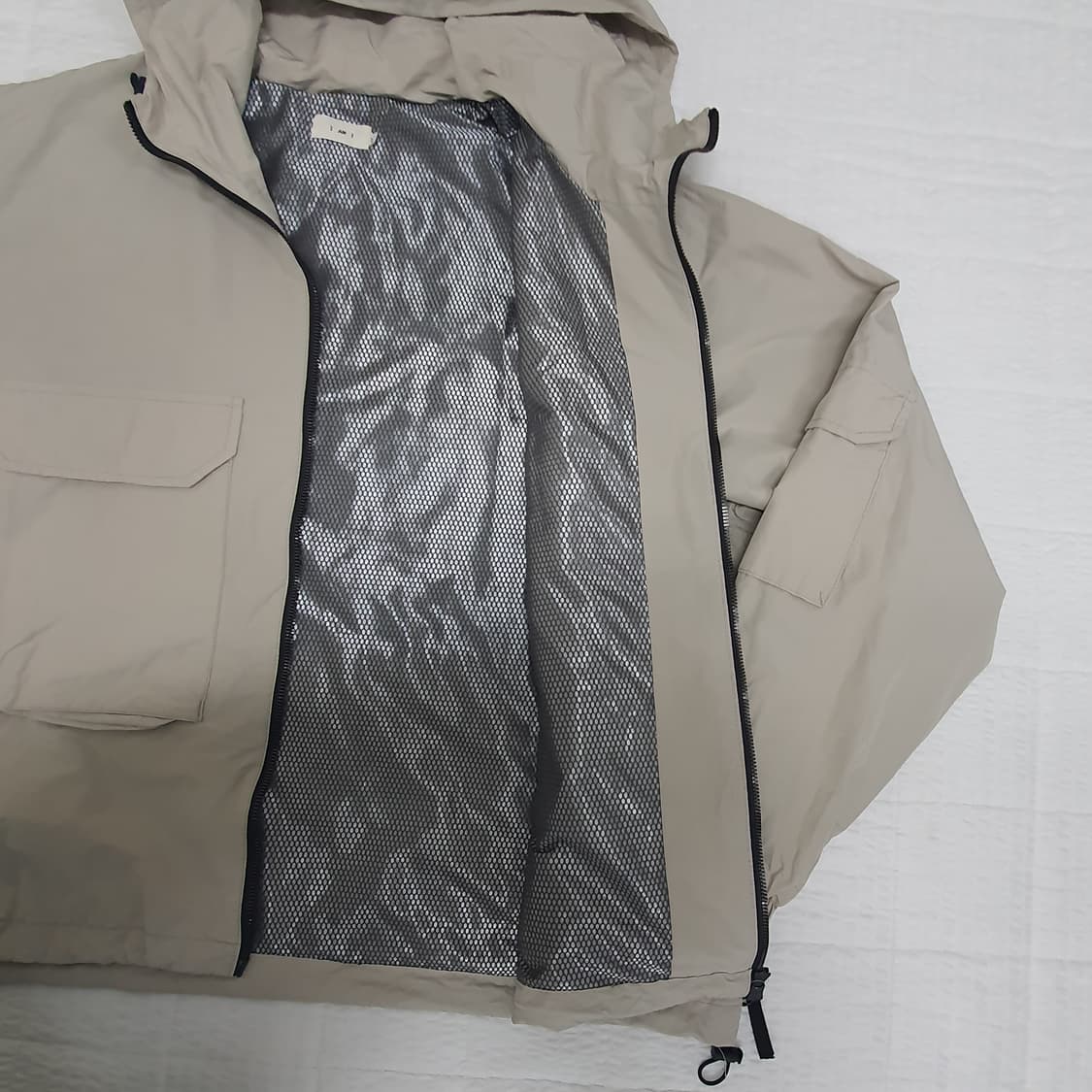 iami 바람막이 후드집업 자켓 남자110~115 상품이미지5