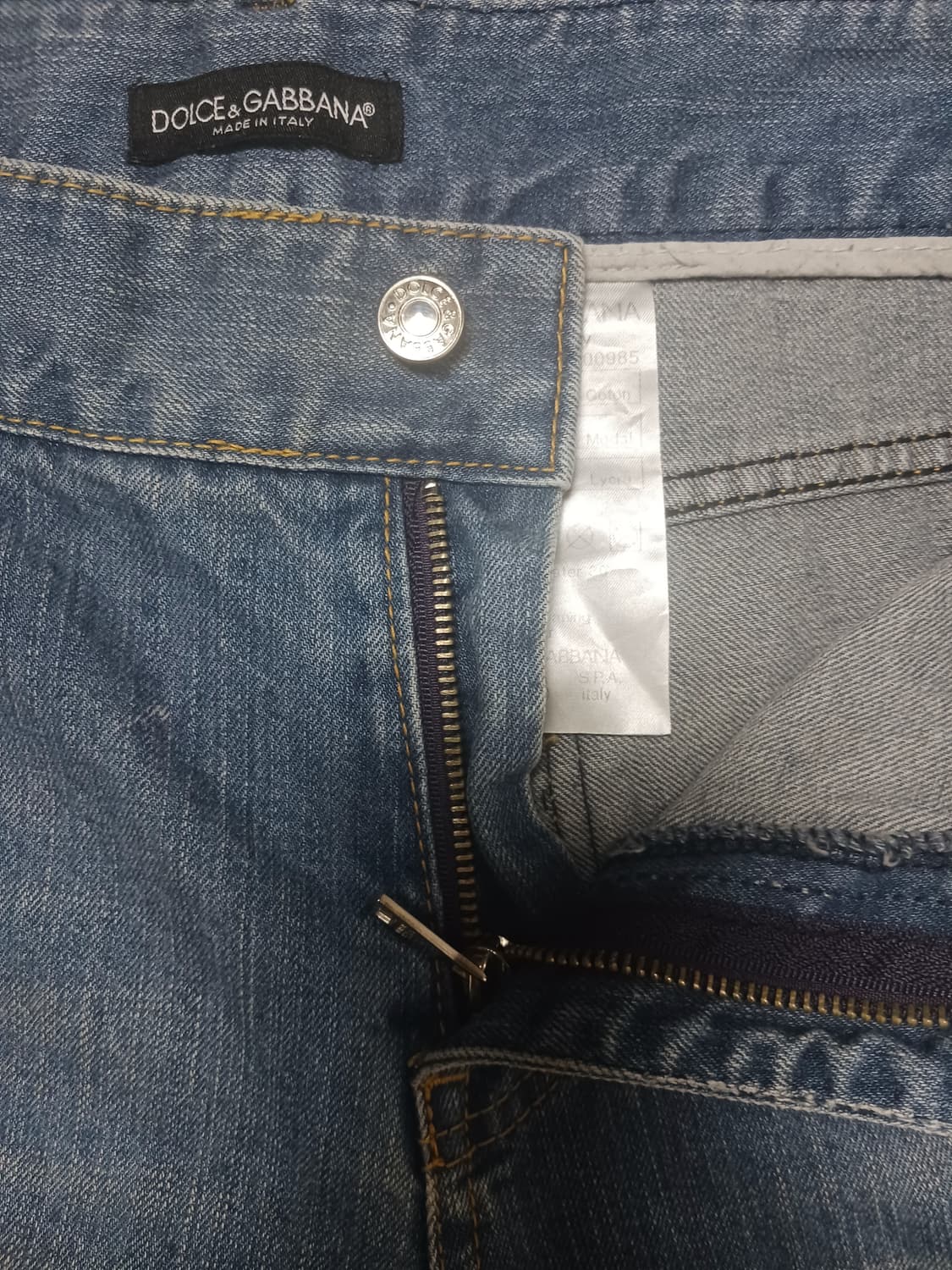 [52] 돌체앤가바나 더티워싱 14골드진 청바지 36 37 상품이미지6