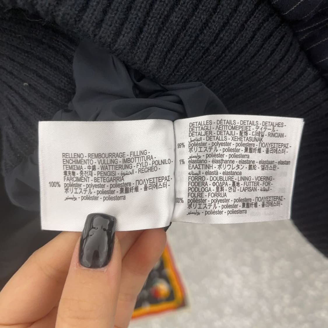 자라 락시크 지퍼 콘트라스트 항공점퍼 봄버 자켓 S C07505 상품이미지6