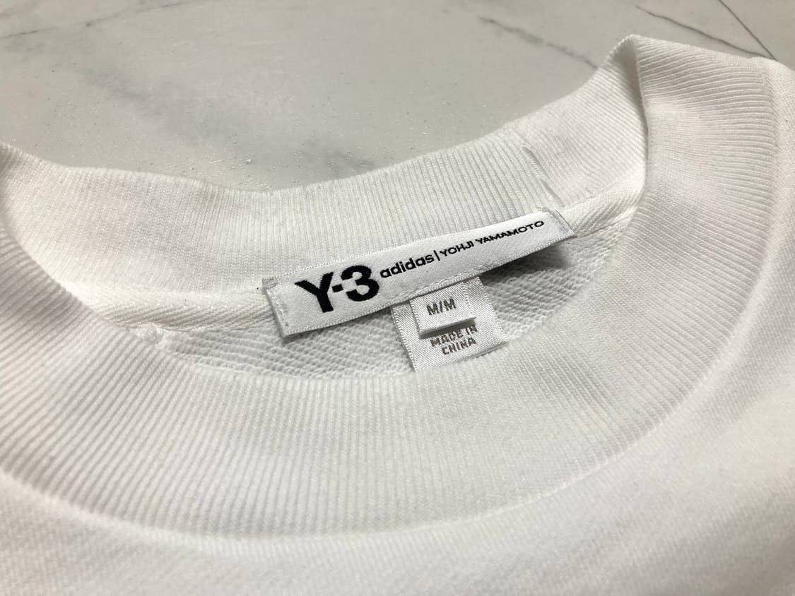 (거의 새것)아디다스 Y-3 19SS 백로고 맨투맨 100-105 상품이미지4