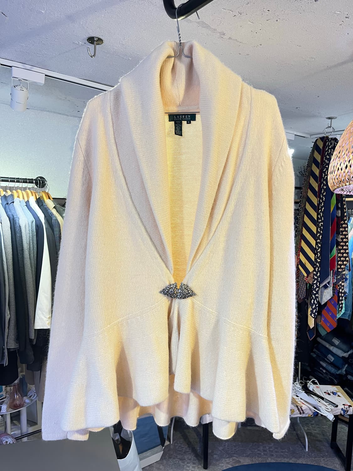 랄프로렌 울 앙고라 가디건 상품이미지1