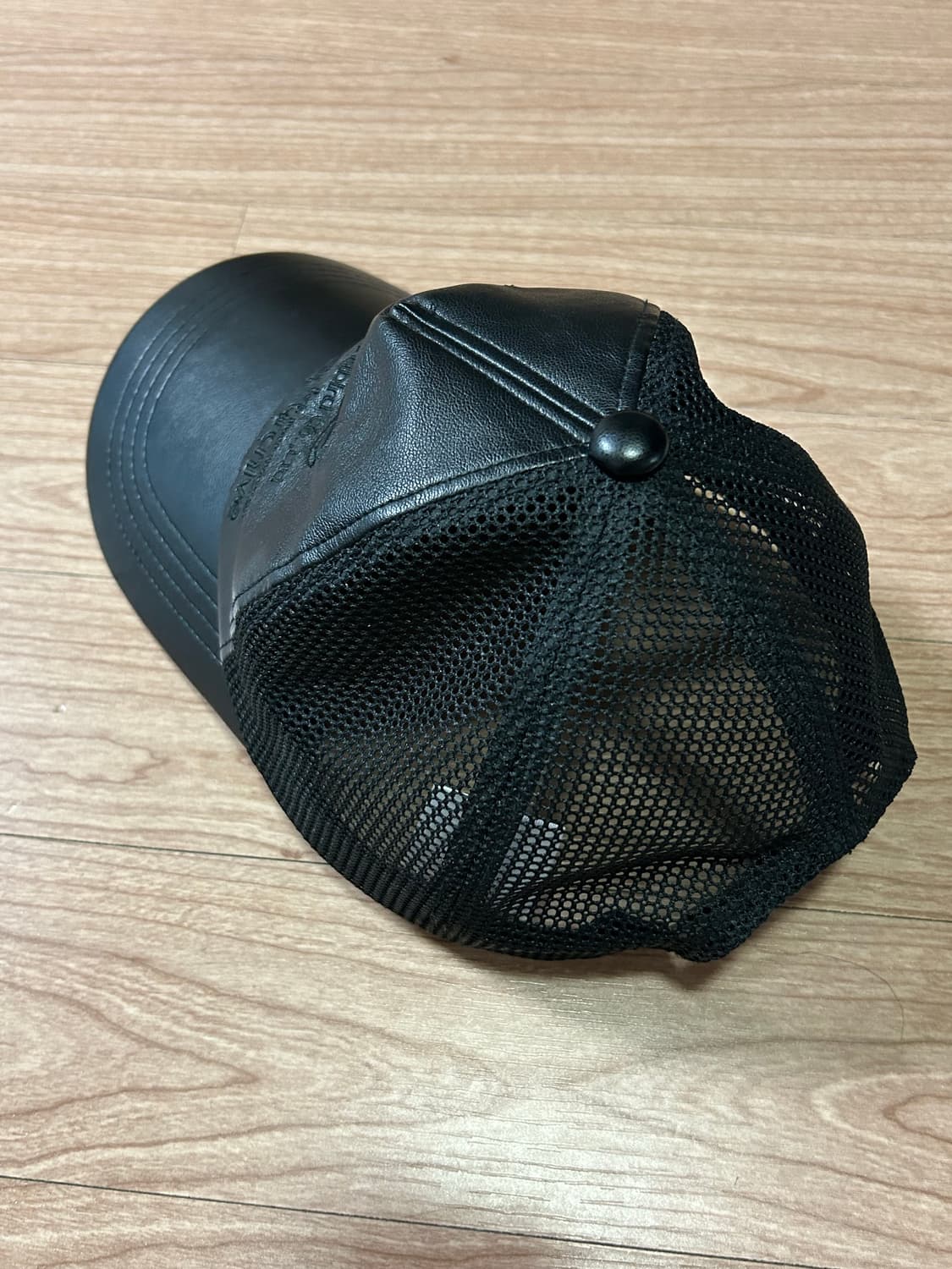 [리미티드] Aeae X 트리밍버드 콜라보 레더 메쉬 볼캡/모자 상품이미지5