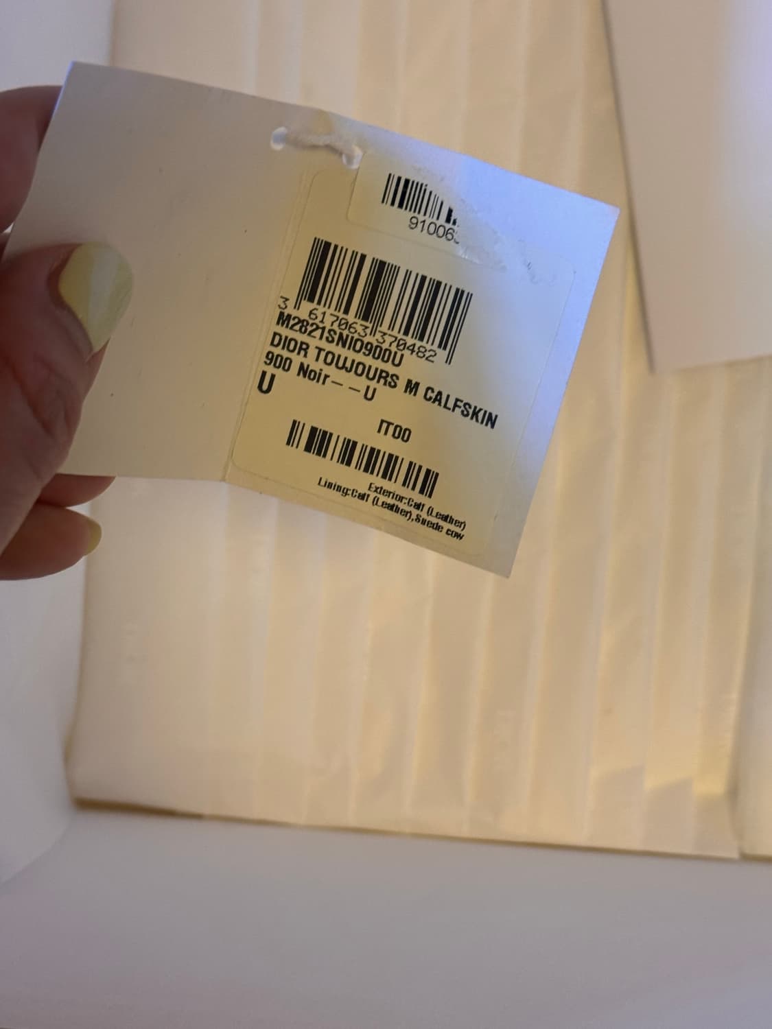 디올 뚜주흐 블랙 미디움 상품이미지9