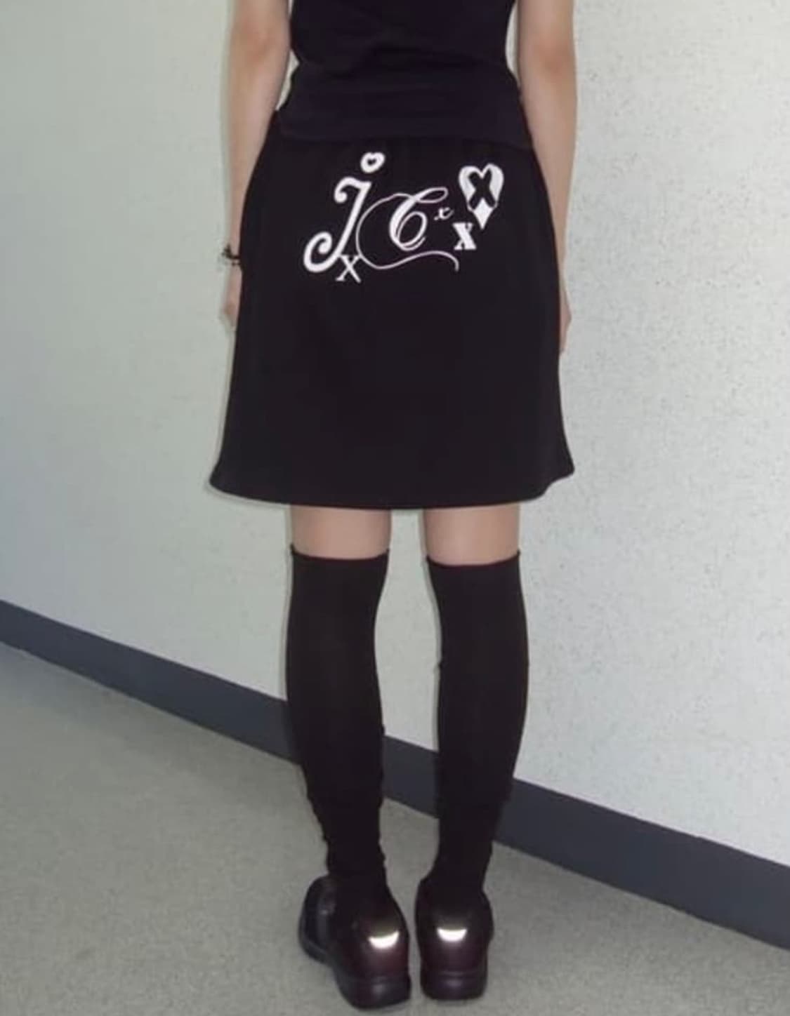 지초이 jx 포켓 스커트 블랙 상품이미지1