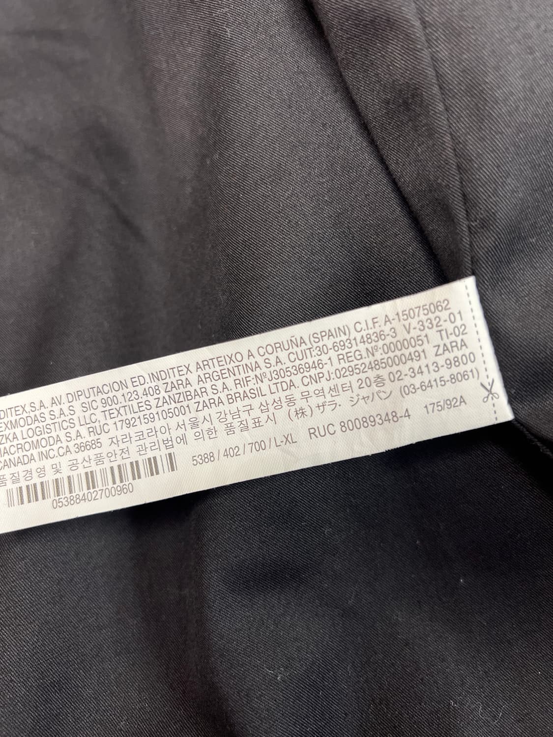 [L-XL] ZARA 버팔로 리얼레더 가죽자켓 상품이미지7