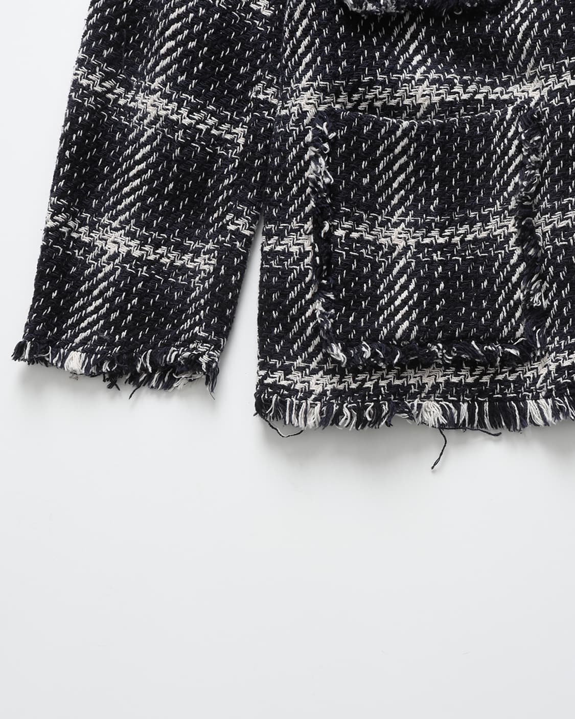 빔즈 BEAMS LIGHTS Check Tweed Blouson 상품이미지8