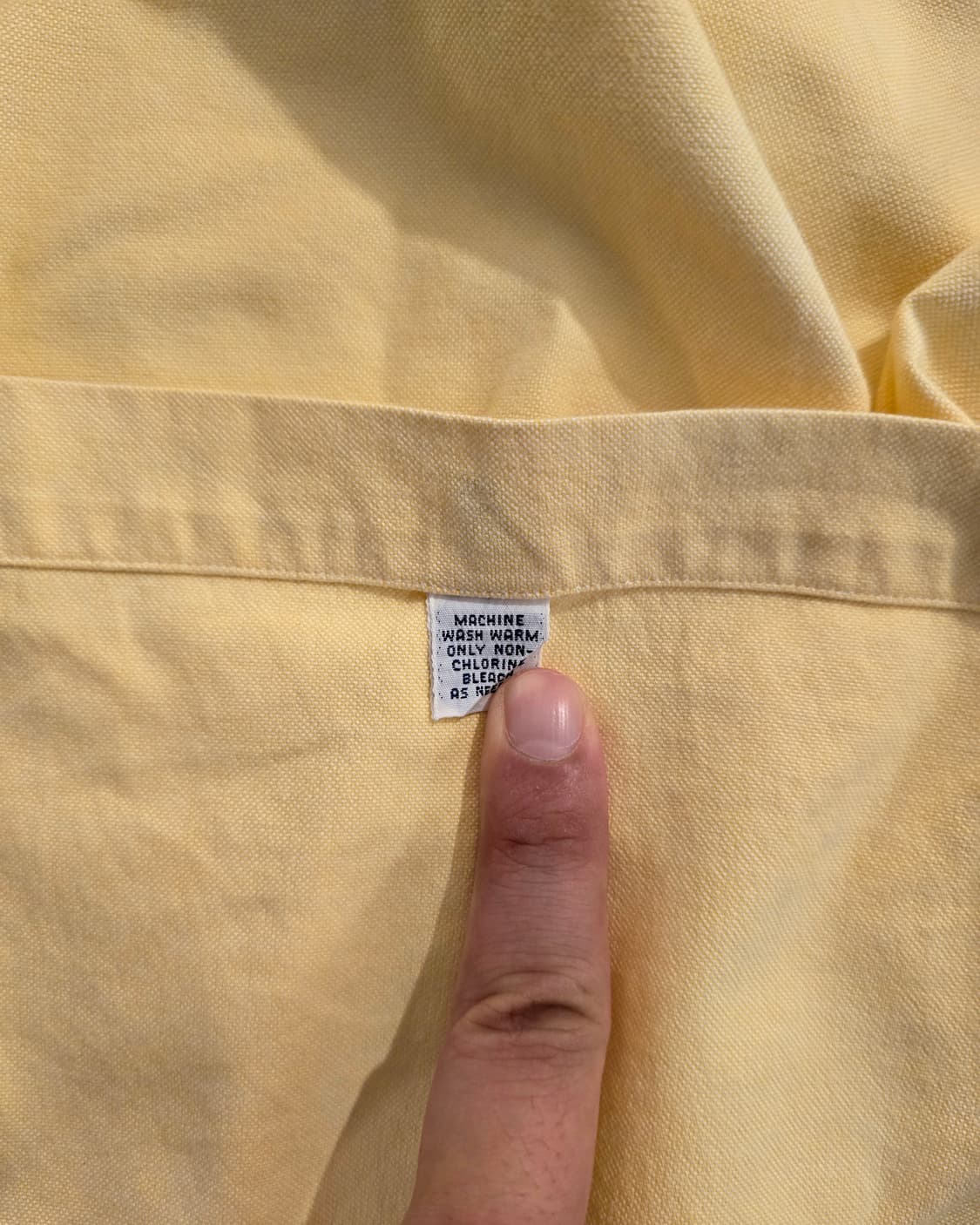 Polo BIG SHIRT 노랑 (폴로 빅셔츠) 상품이미지4
