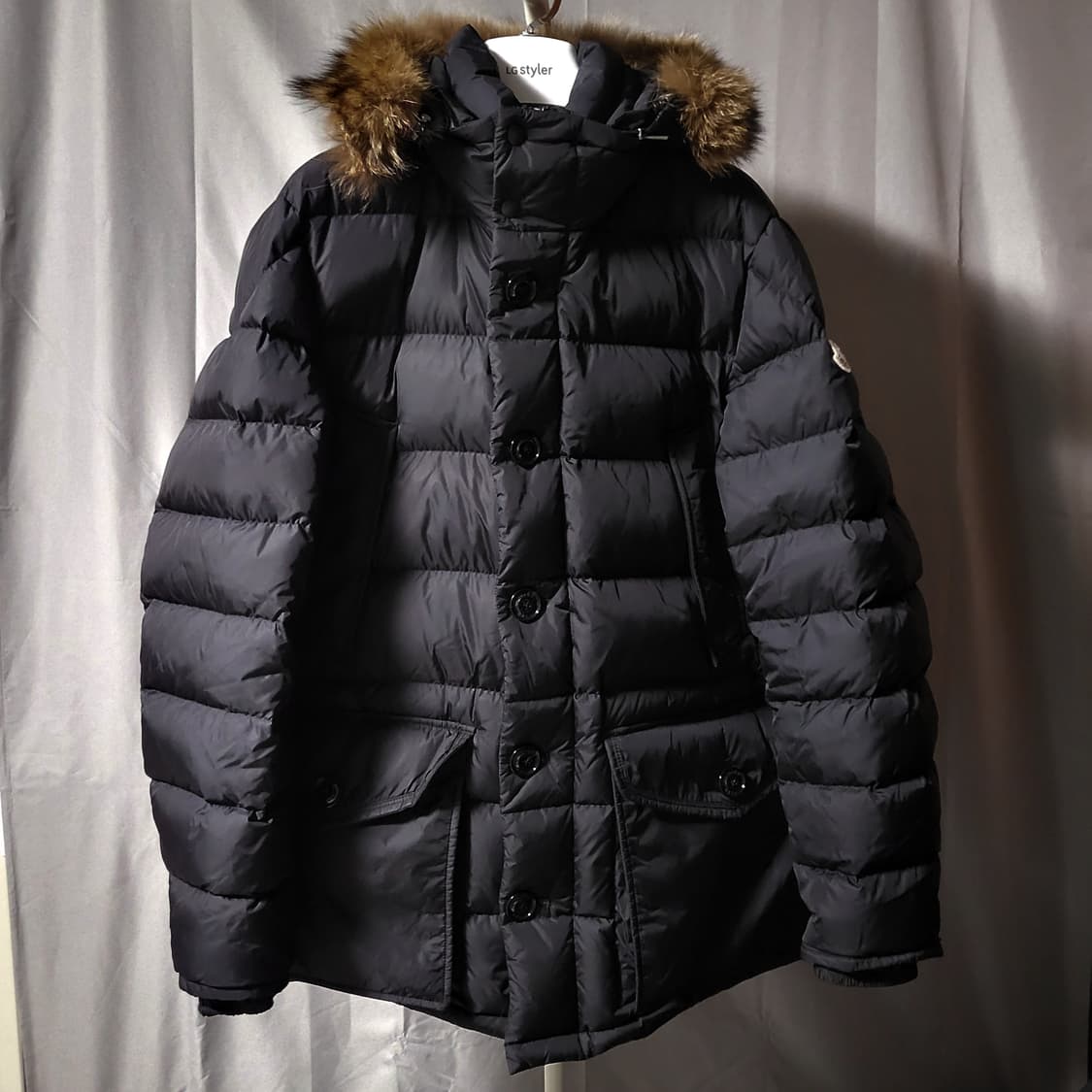 몽클레어 클루니 롱 다운 패딩 5사이즈 블랙 상품이미지1