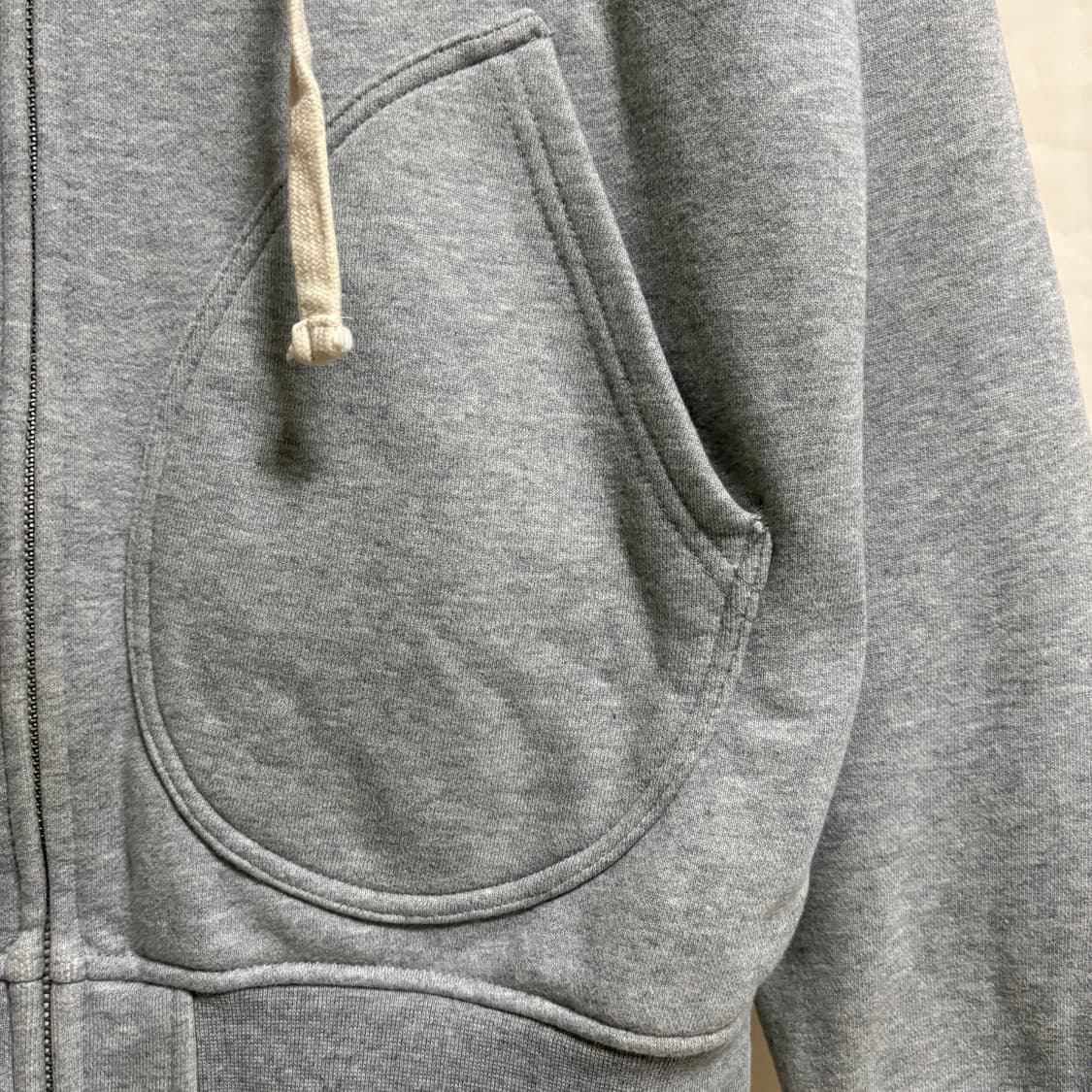 브론슨 논스탁 17.5 테리코튼 헤비 후드집업 / 그레이, 40(L) 상품이미지6