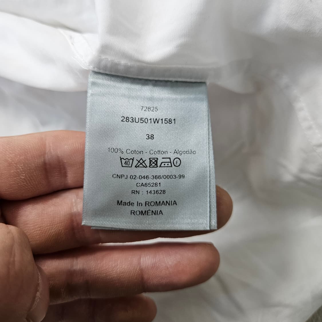 38 디올 남성 셔츠 (단추없음) 0323Y 상품이미지4