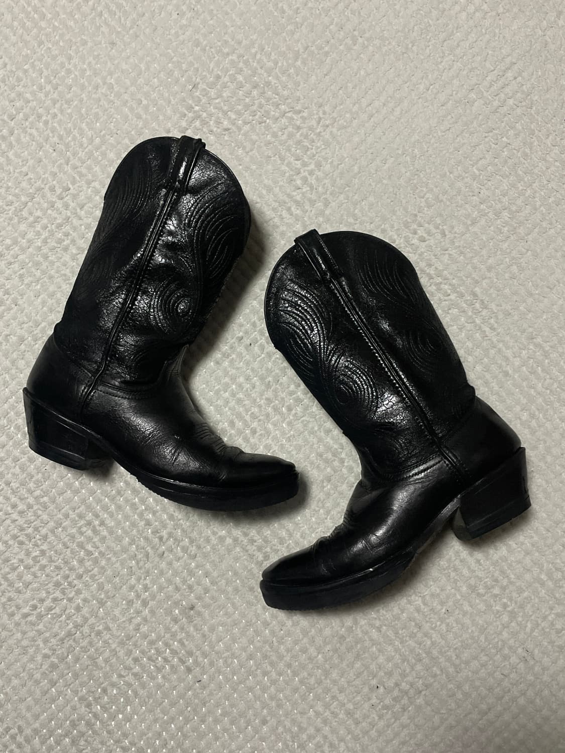 [10 1/2D] Laredo 라레도 웨스턴 카우보이 부츠 블랙 상품이미지4