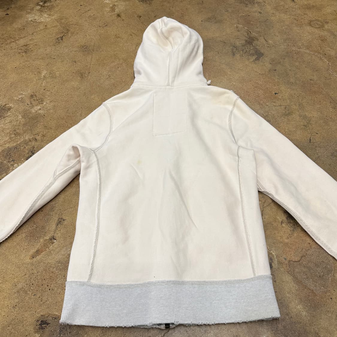 화이트 아베크롬비 후드집업 상품이미지4