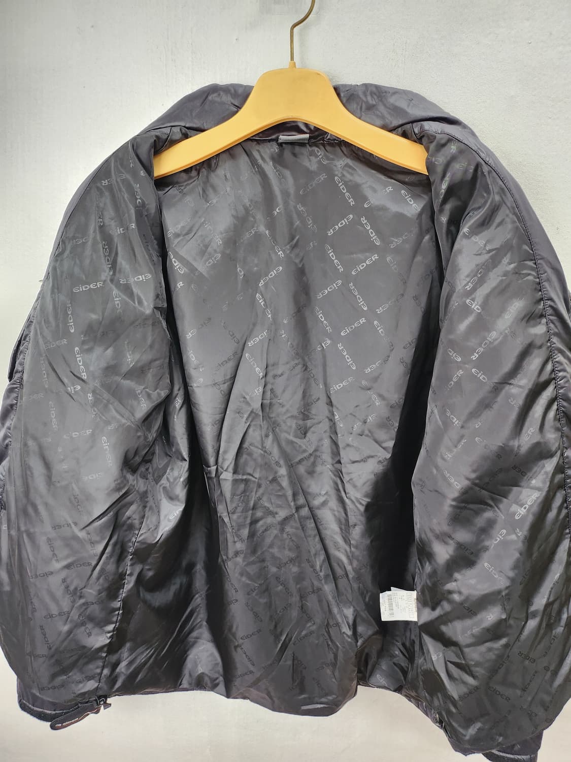아이더 블랙 경량패딩 105 XL (100-105) 상품이미지9