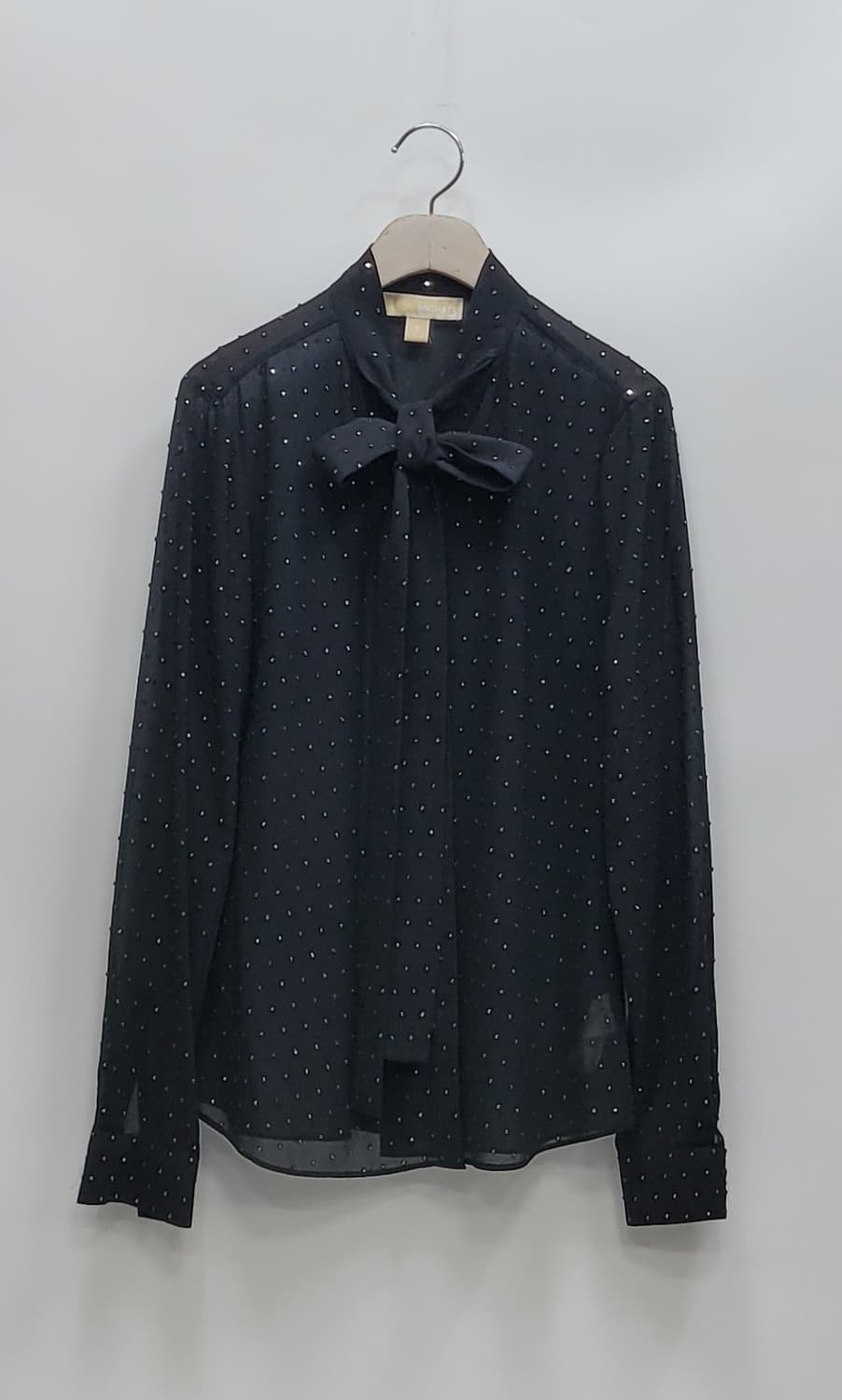 마이클코어스 라인스톤 장식 블라우스 / 여 S 블랙
 상품이미지1