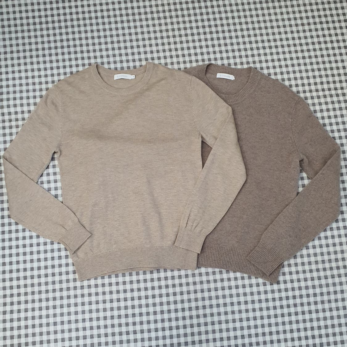 지오다노 울 캐시미어 니트 남자95 (2벌같이) 상품이미지1