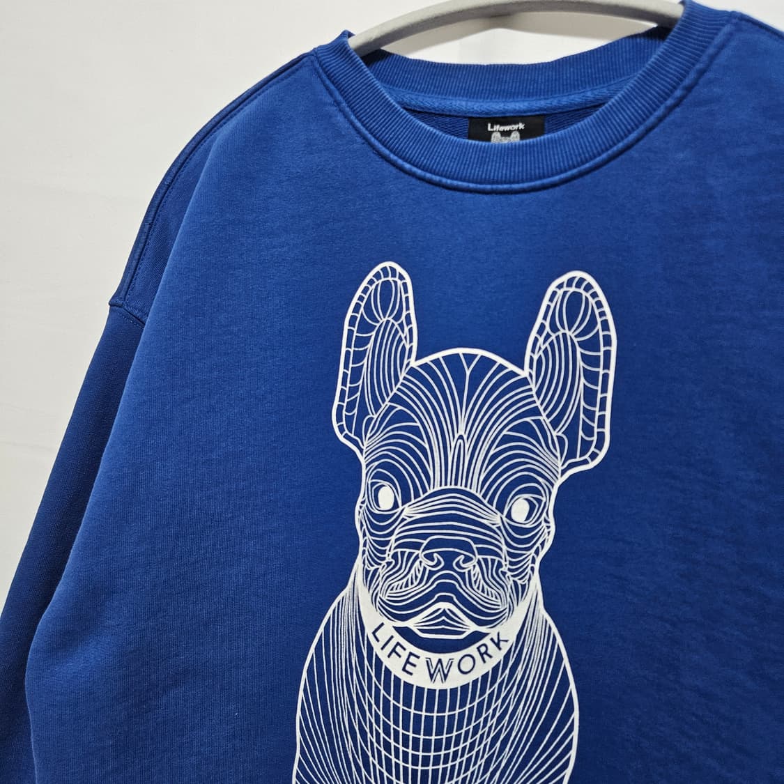 라이프워크 빅로고 맨투맨 티셔츠 XS 상품이미지2